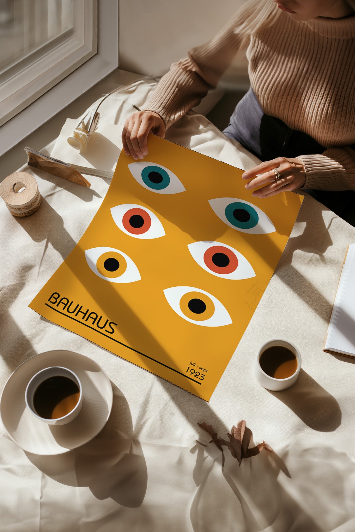 Bauhaus Serisi Poster, Duvar Dekoru No:25
