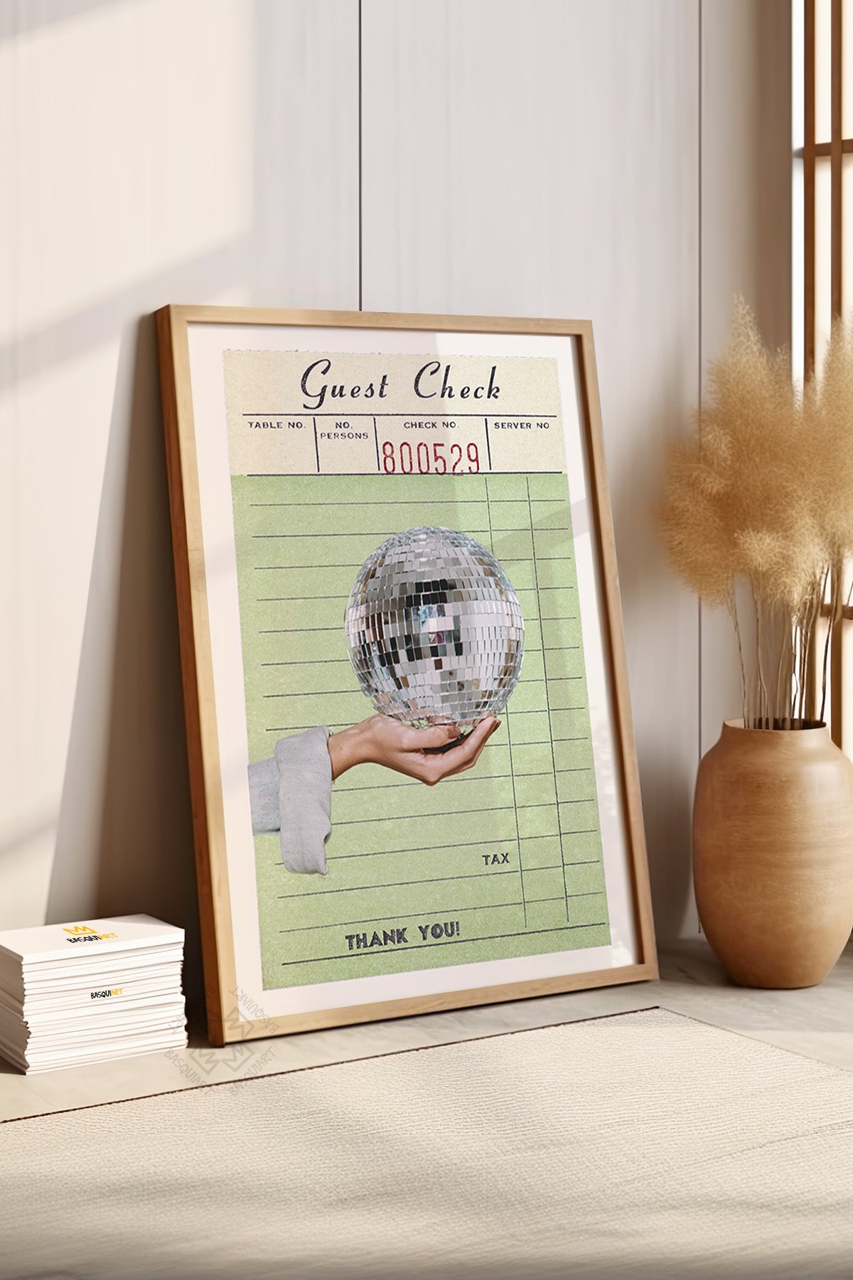 Lucky You Serisi Ahşap Çerçeveli Poster, Tablo Duvar Dekoru No:135