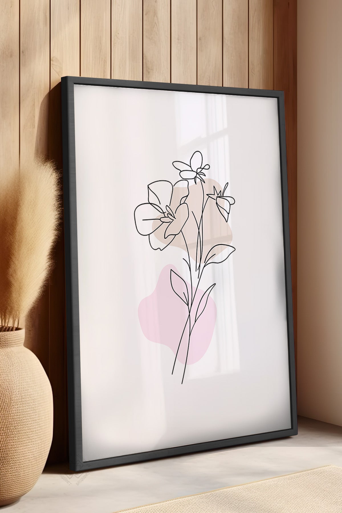 Çocuk Odası, Bebek Odası Siyah Çerçeveli Poster, Tablo No:91