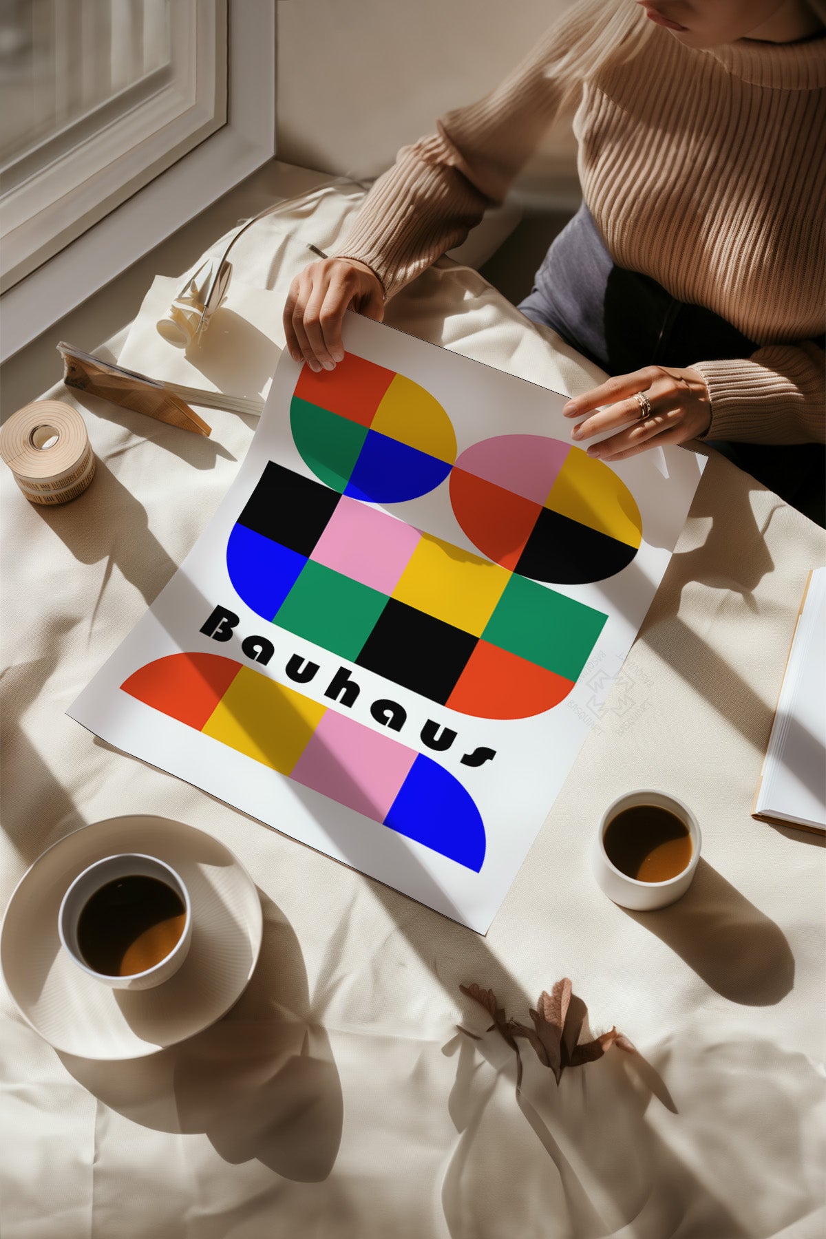 Bauhaus Serisi Poster, Duvar Dekoru No:13