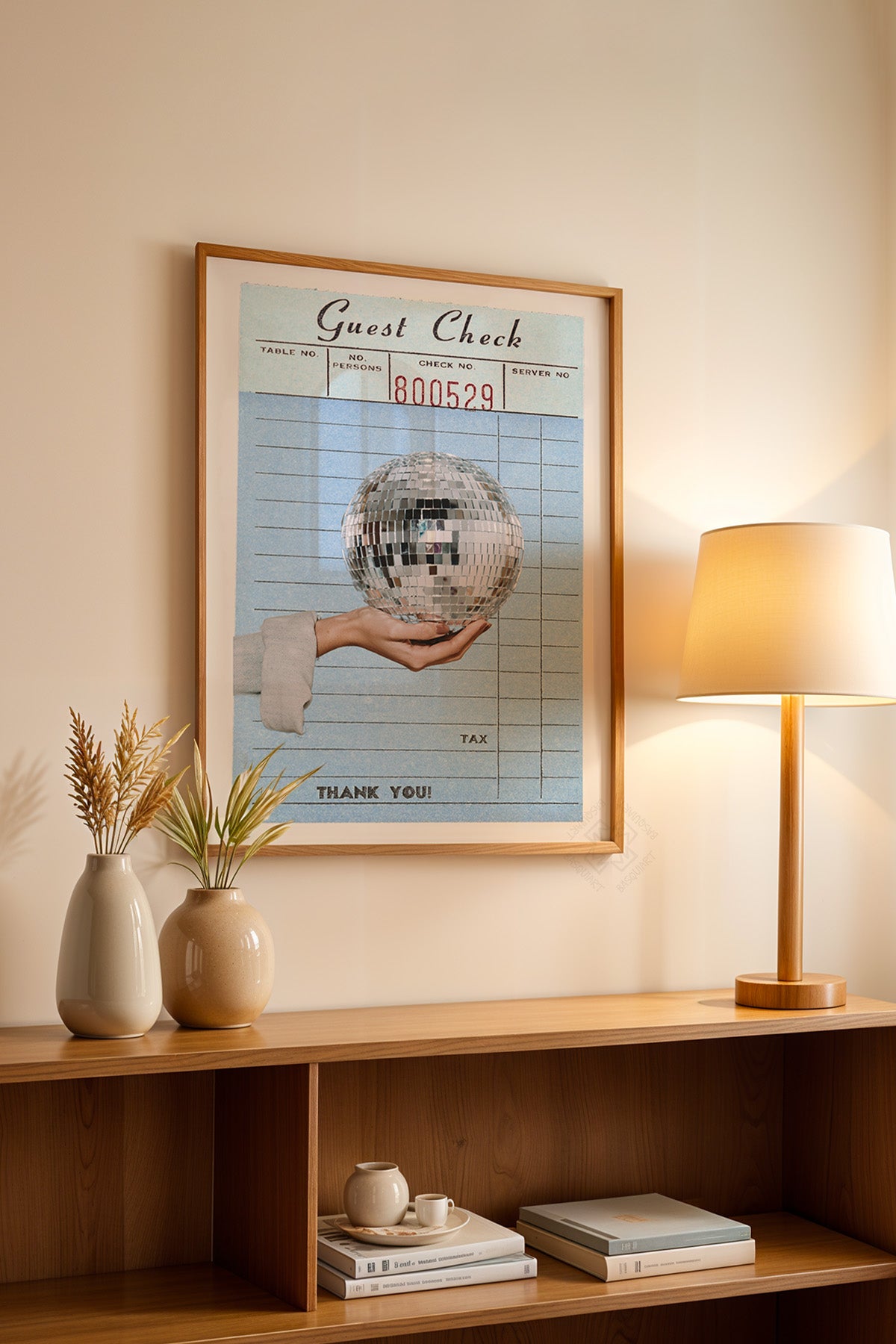 Lucky You Serisi Ahşap Çerçeveli Poster, Tablo Duvar Dekoru No:31
