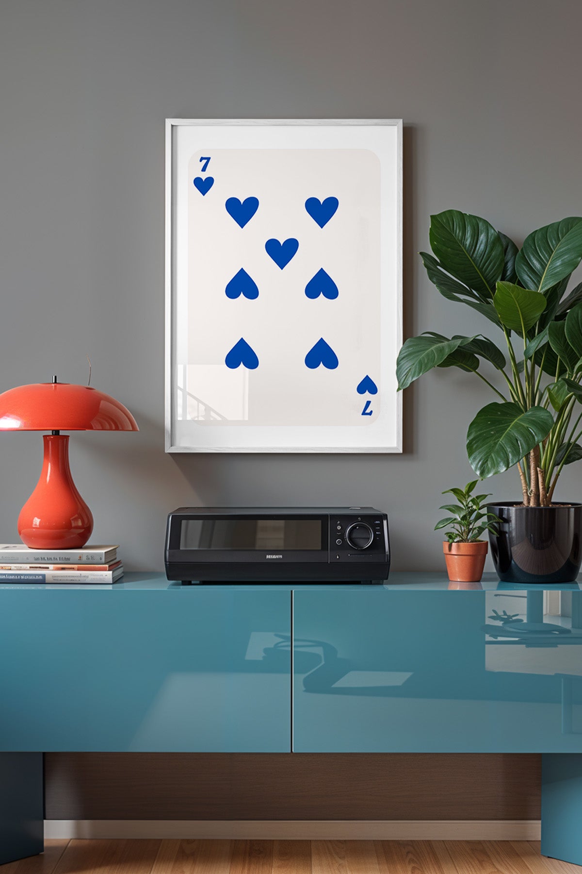 Lucky You Serisi Beyaz Çerçeveli Poster, Tablo Duvar Dekoru No:40