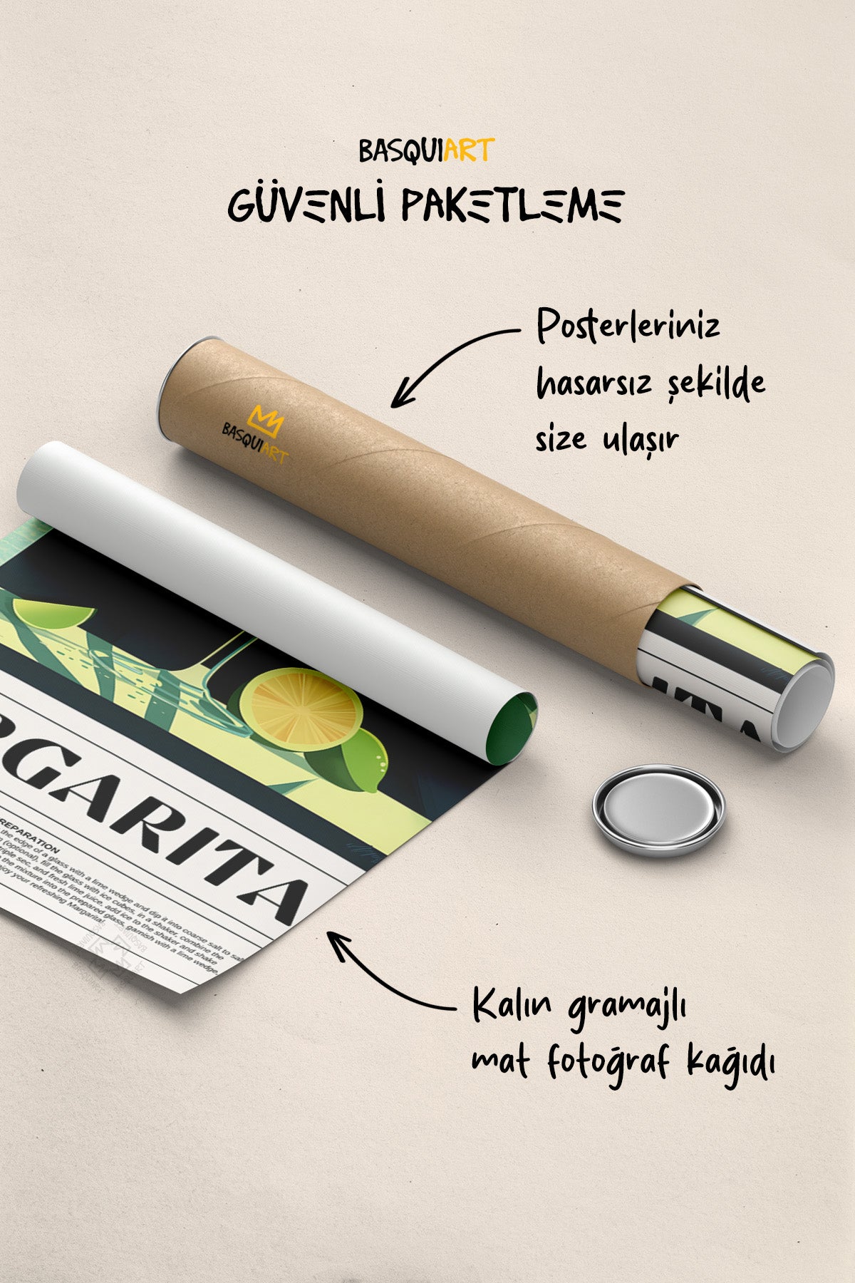 Kokteyl Serisi Poster, Cafe, Restoran, Mutfak Duvar Dekoru No:5