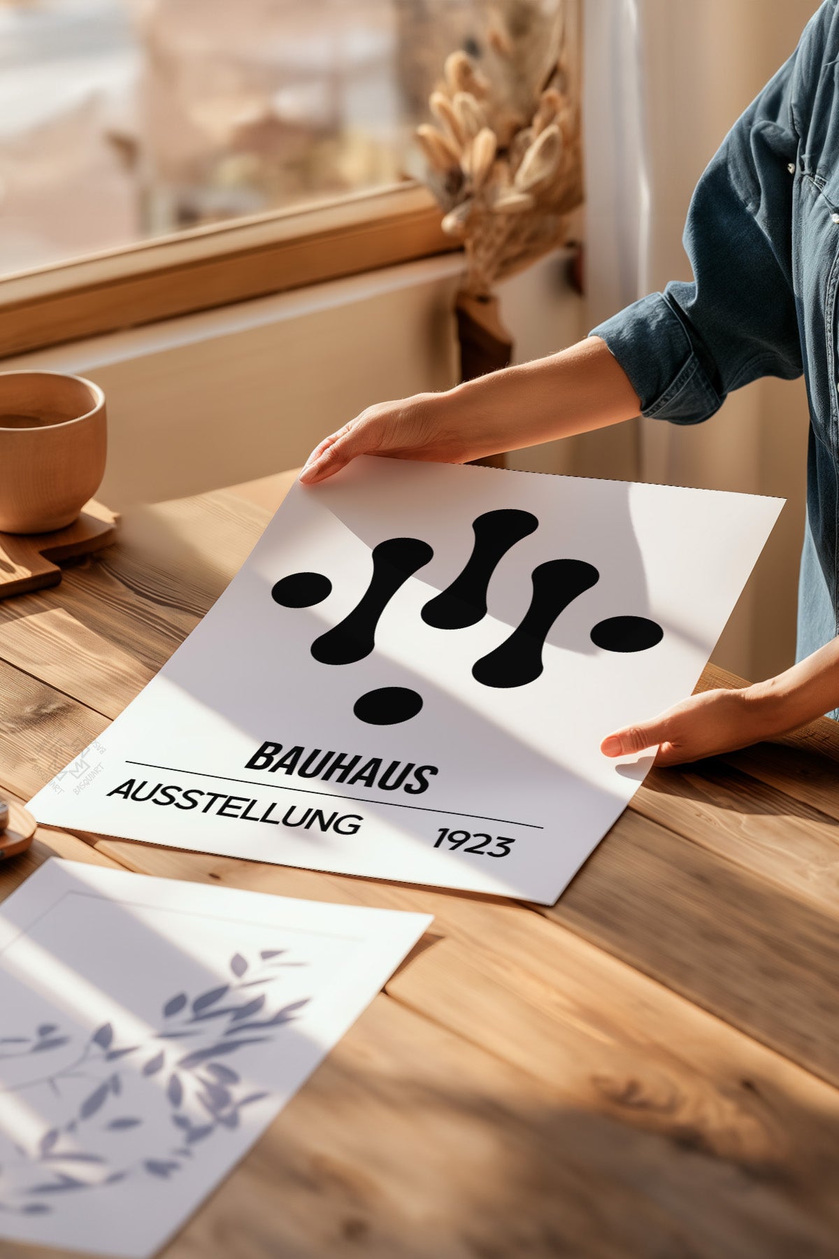 Bauhaus Serisi Poster, Duvar Dekoru No:125