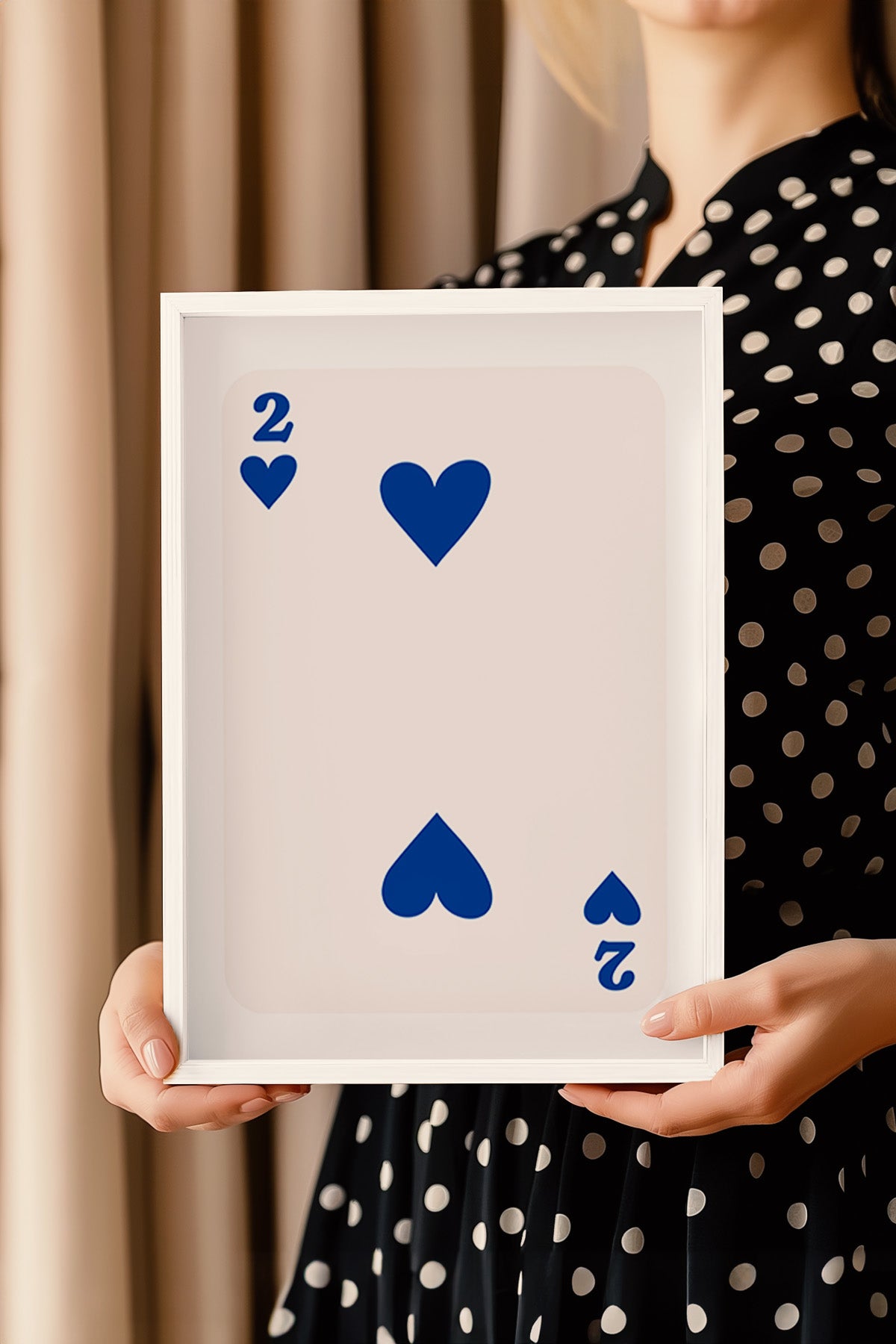 Lucky You Serisi Beyaz Çerçeveli Poster, Tablo Duvar Dekoru No:35