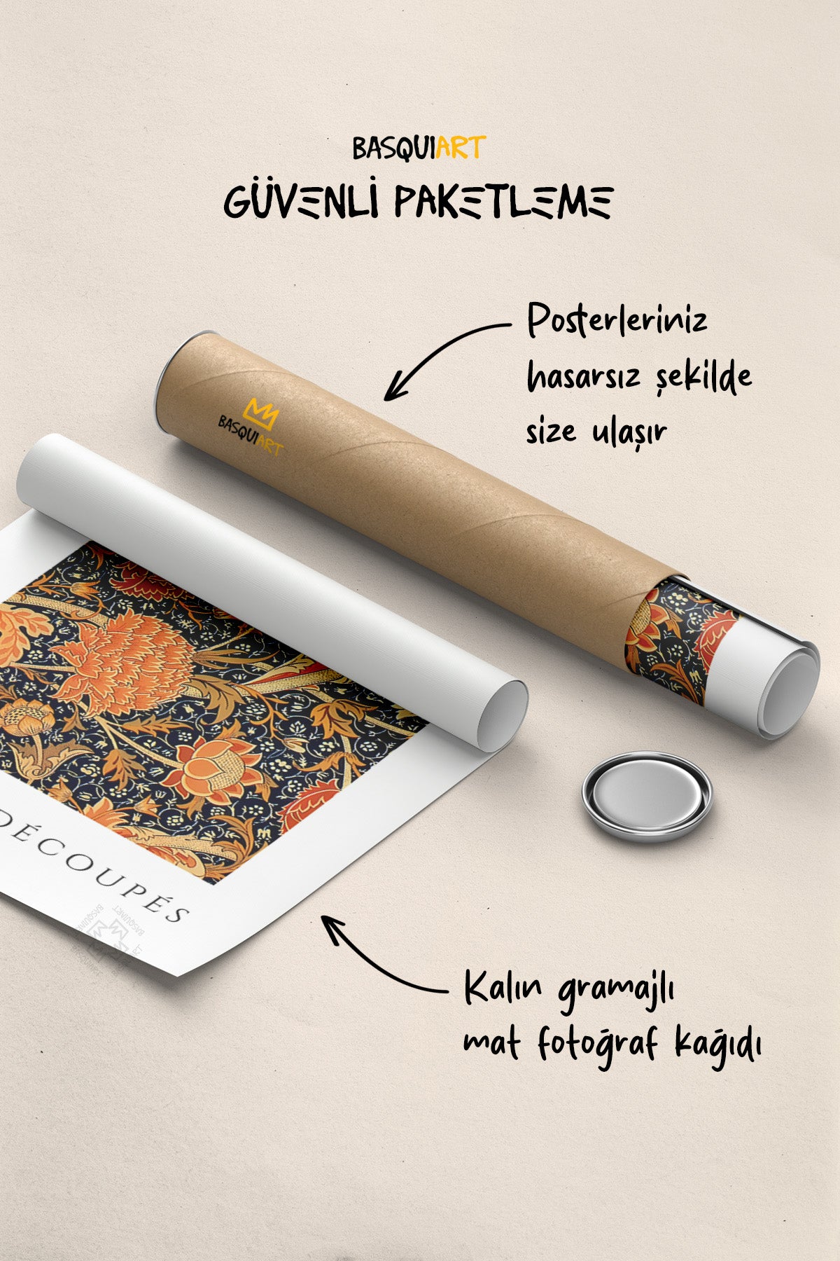 William Morris Serisi Poster, Duvar Dekoru No:16