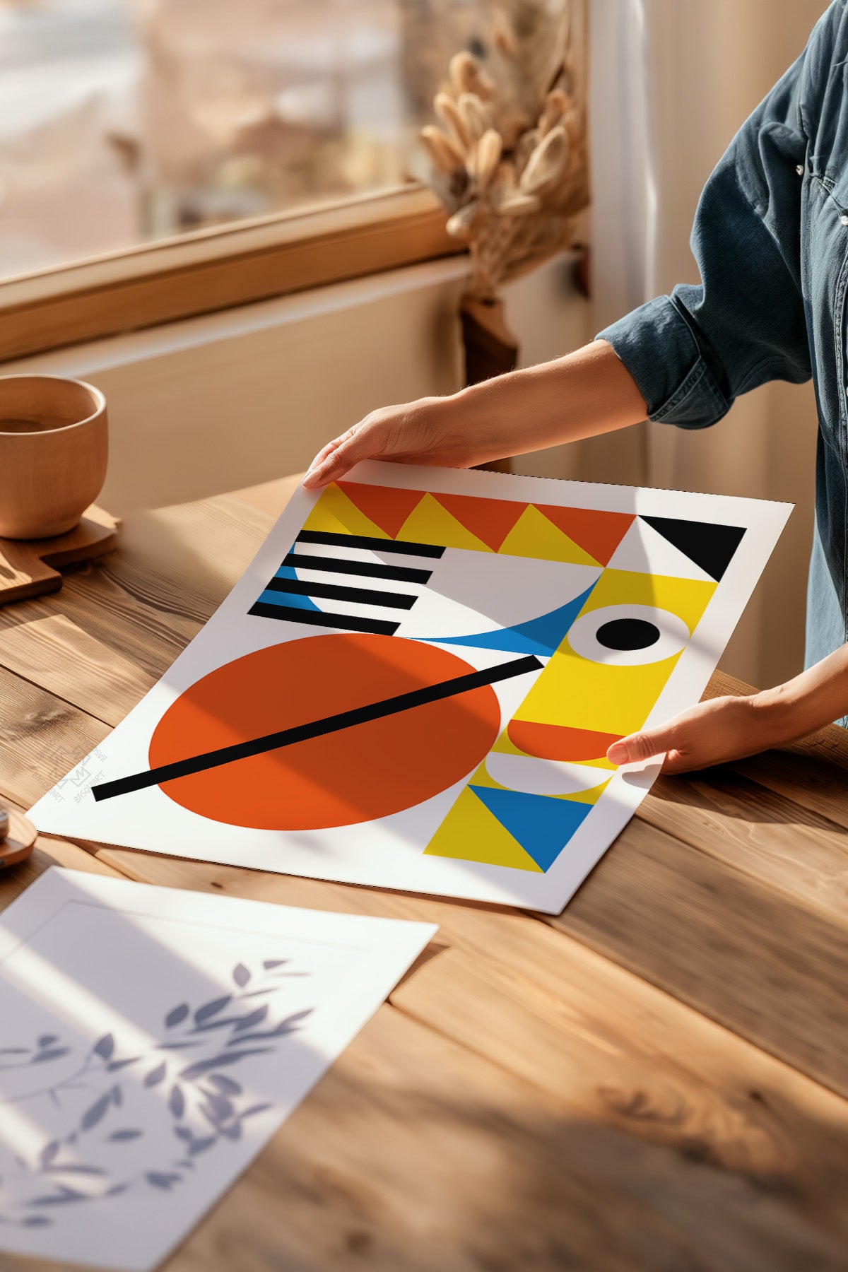 Bauhaus Serisi Poster, Duvar Dekoru No:6