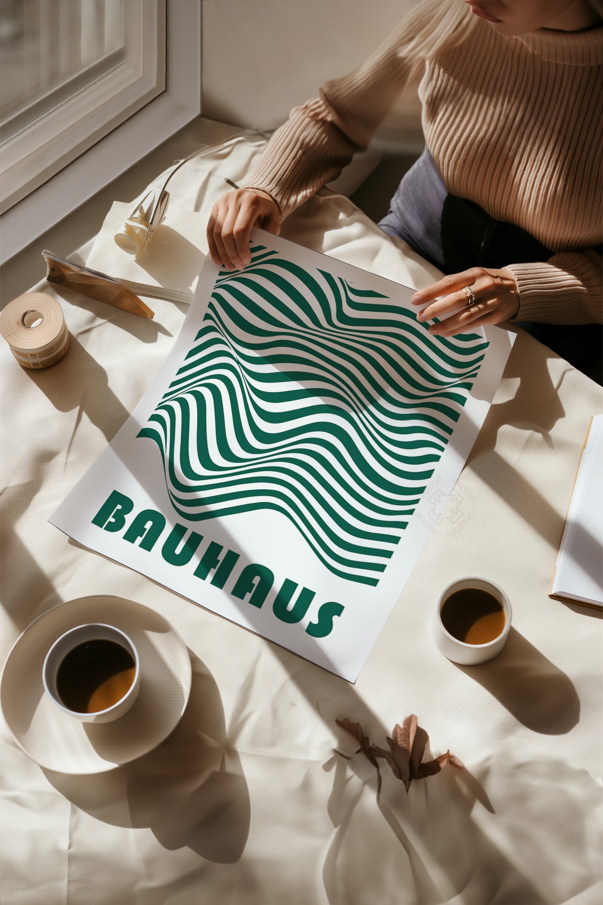 Bauhaus Serisi Poster, Duvar Dekoru No:68