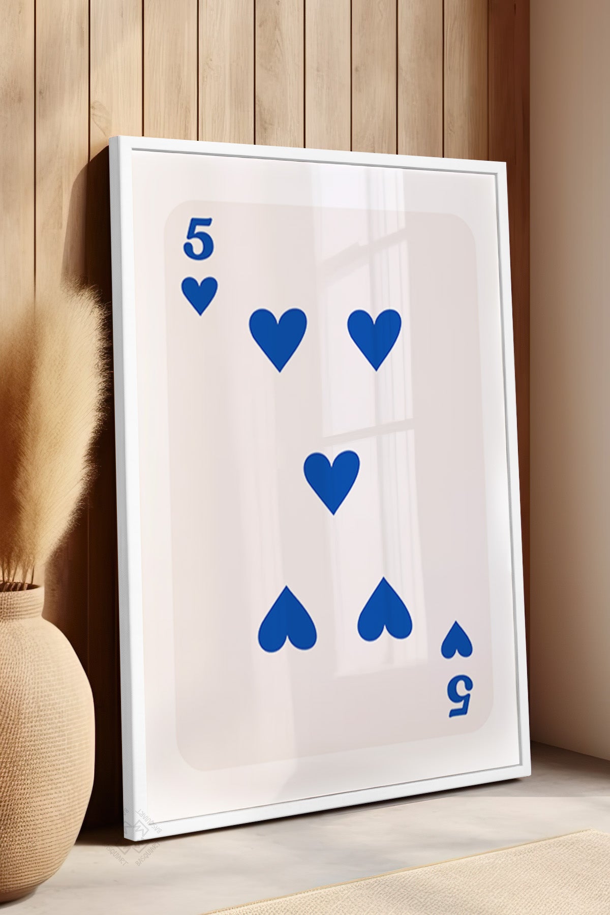 Lucky You Serisi Beyaz Çerçeveli Poster, Tablo Duvar Dekoru No:38