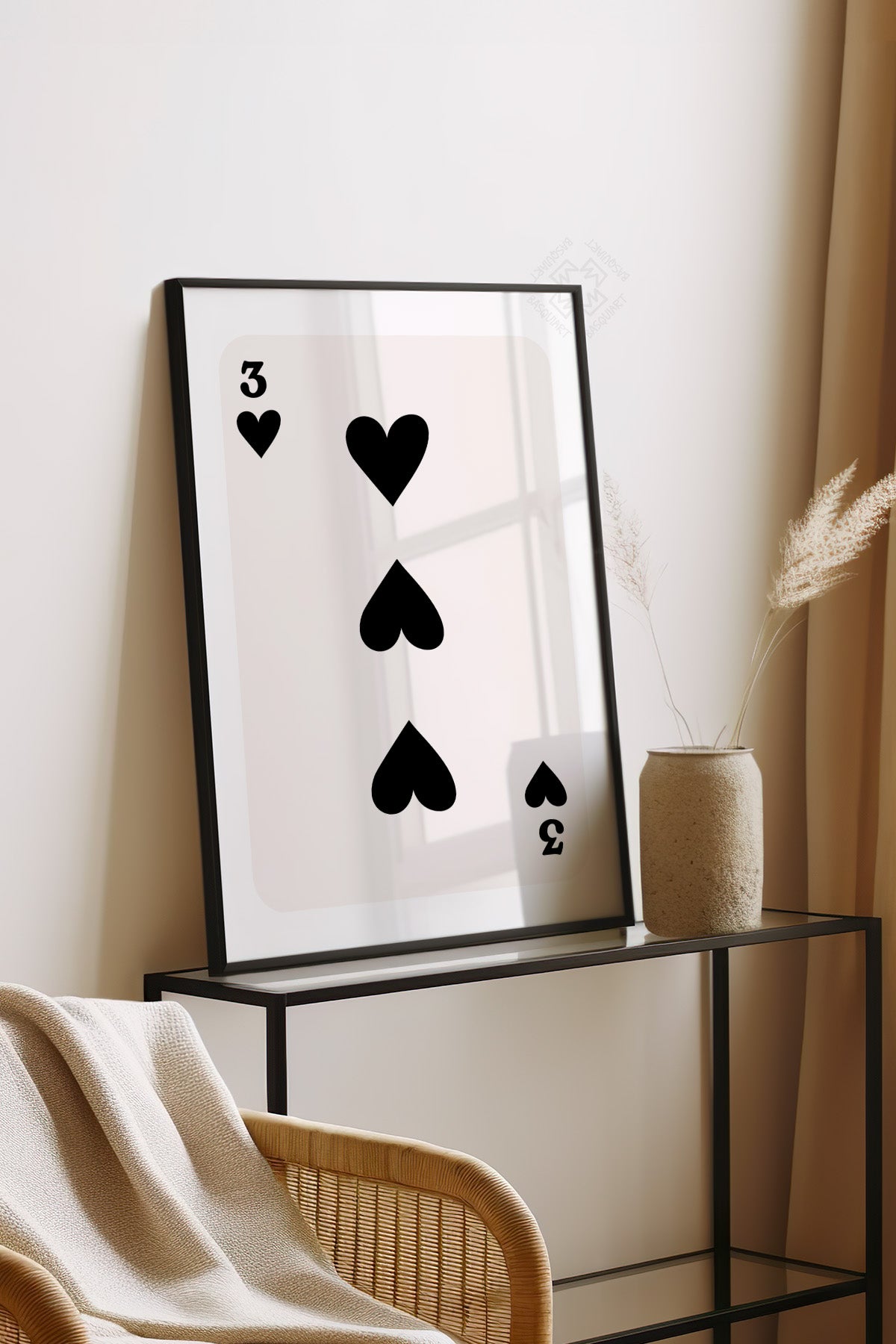 Lucky You Serisi Siyah Çerçeveli Poster, Tablo Duvar Dekoru No:117
