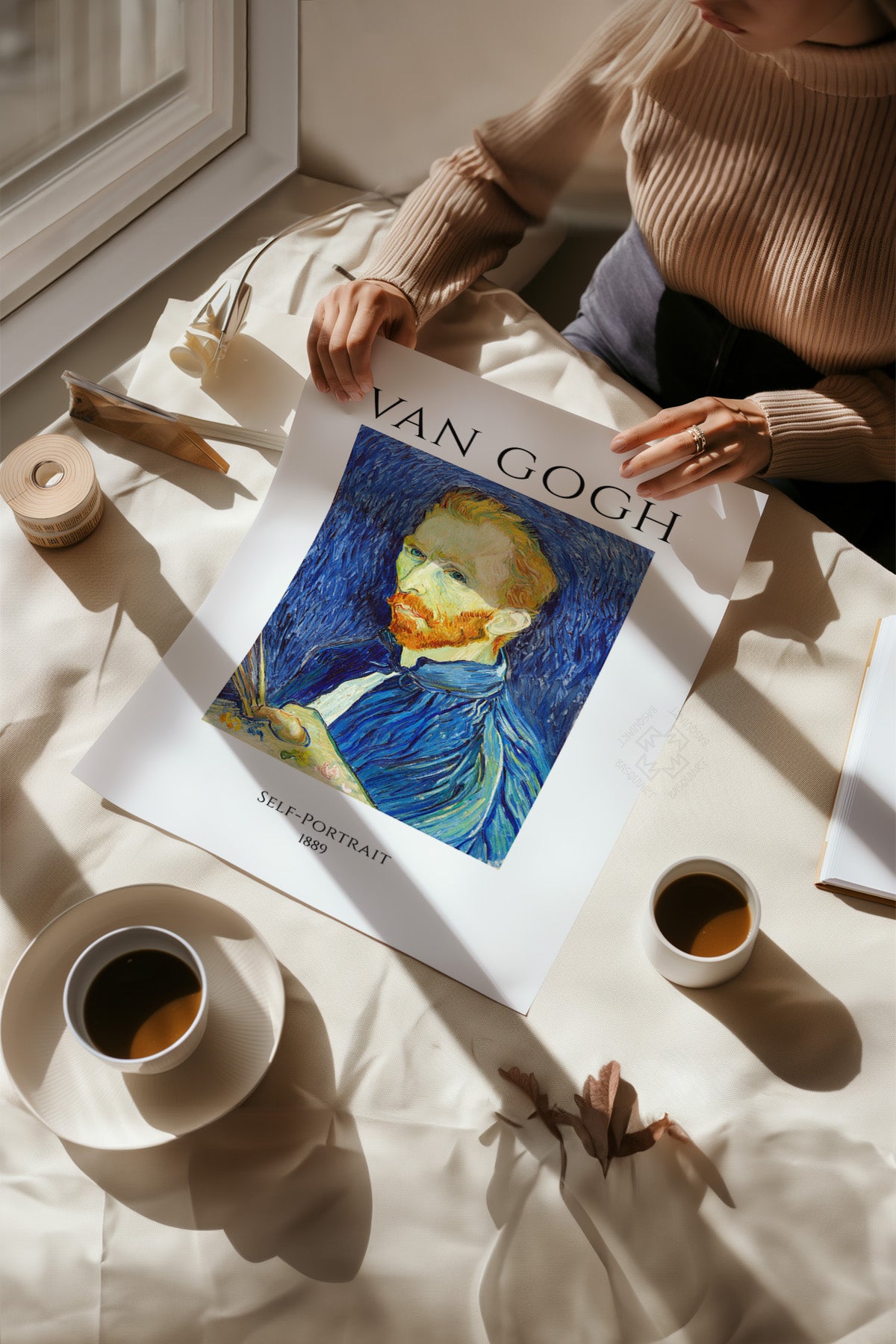 Vincent Van Gogh 3'lü Poster Seti, Duvar Dekoru No:2