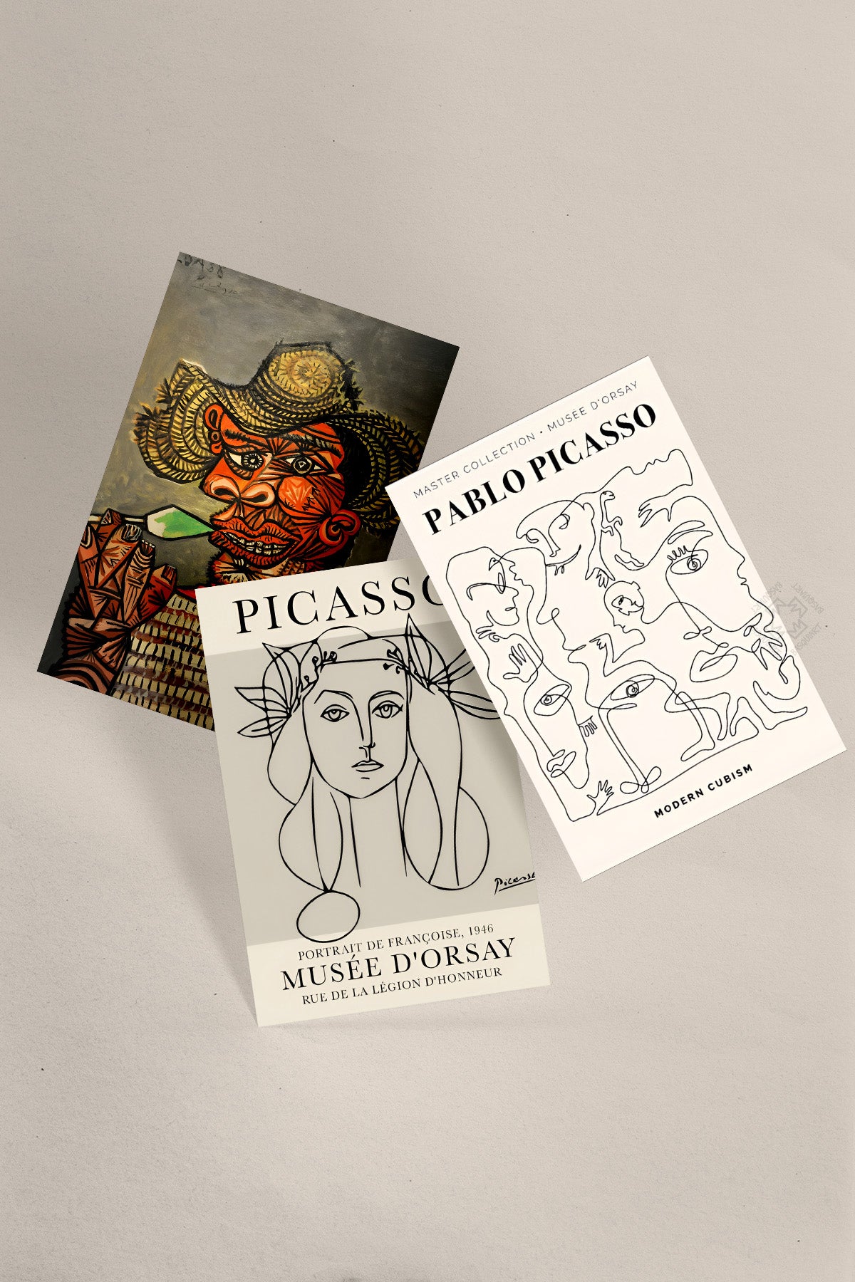 Picasso 9'lu Poster Seti, Duvar Dekoru No:4