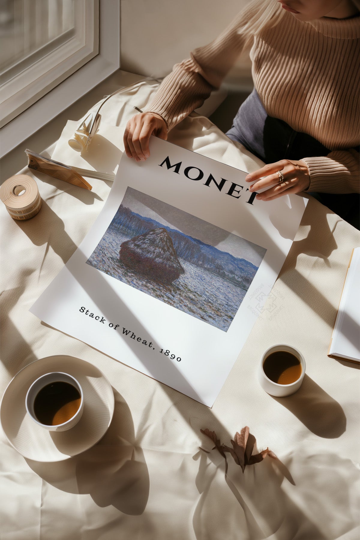 Claude Monet Serisi Poster, Duvar Dekoru No:22