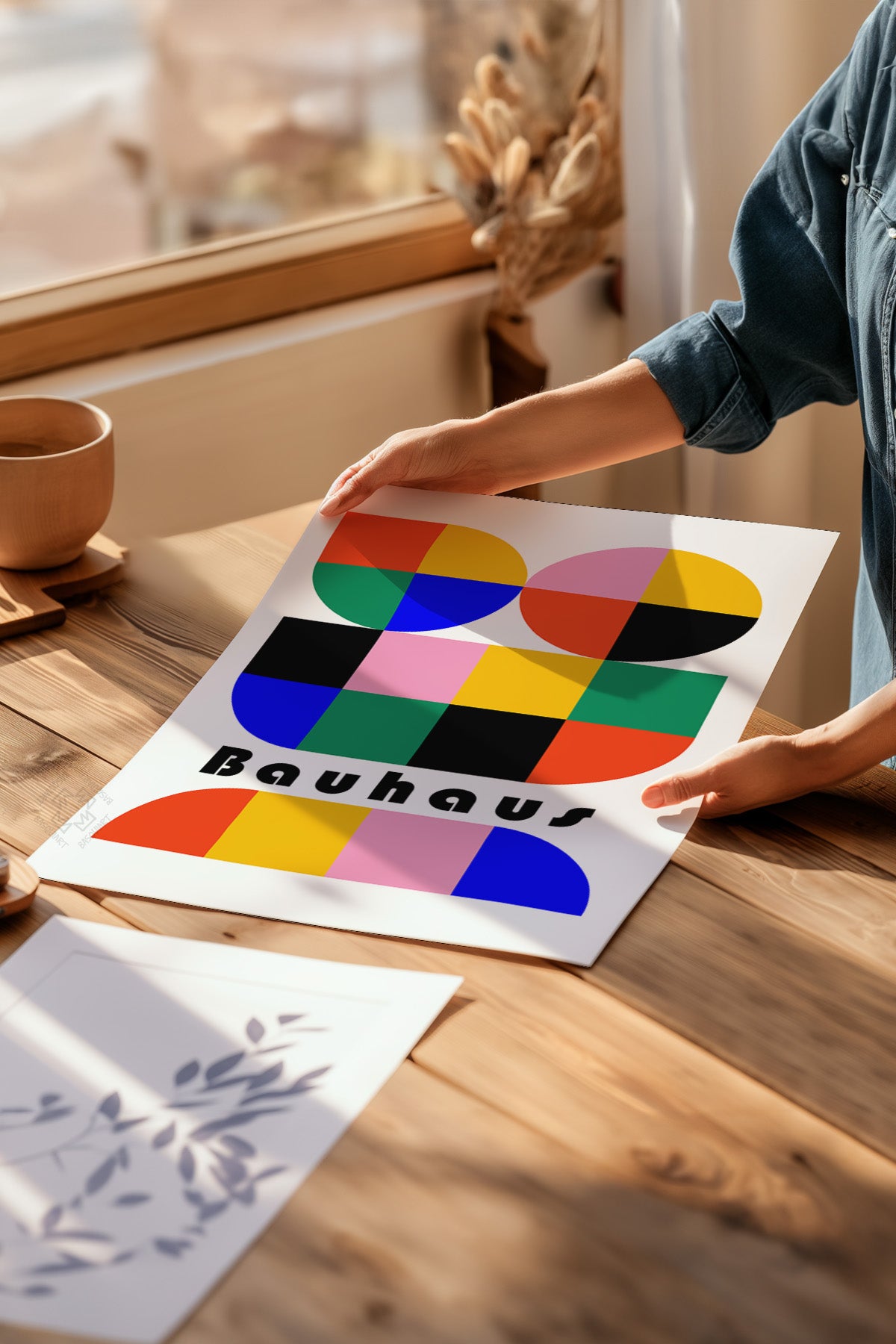 Bauhaus Serisi Poster, Duvar Dekoru No:13