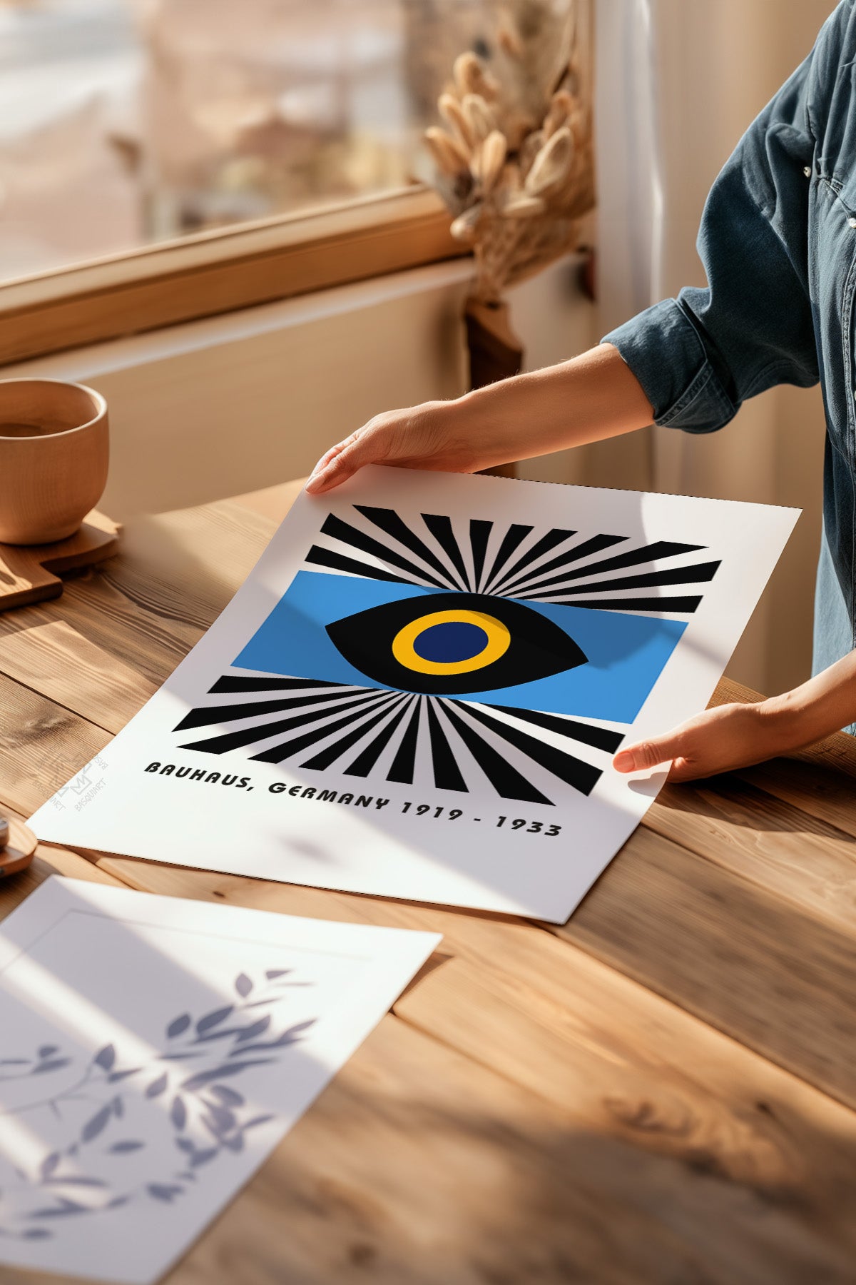 Bauhaus Serisi Poster, Duvar Dekoru No:114