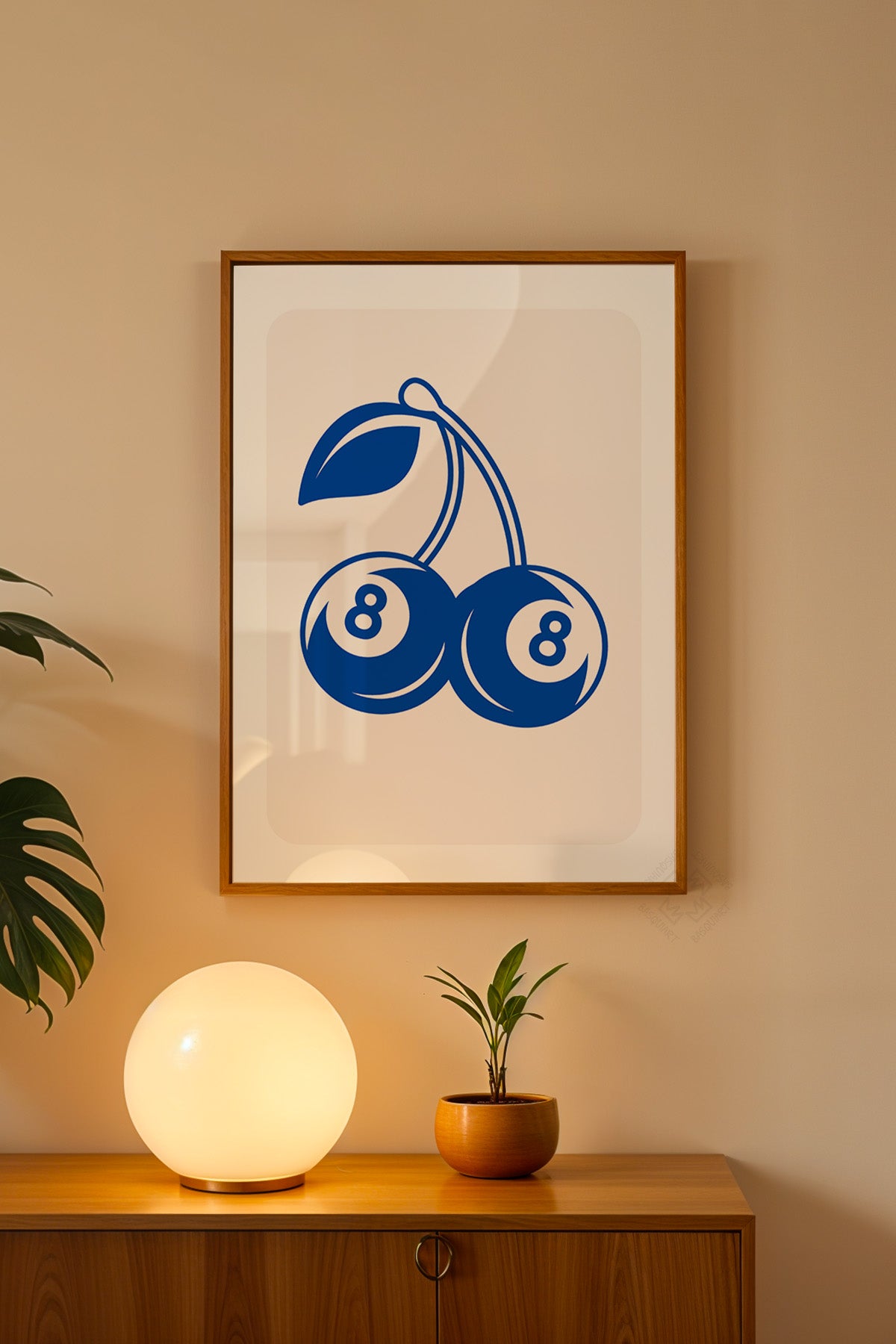 Lucky You Serisi Ahşap Çerçeveli Poster, Tablo Duvar Dekoru No:33