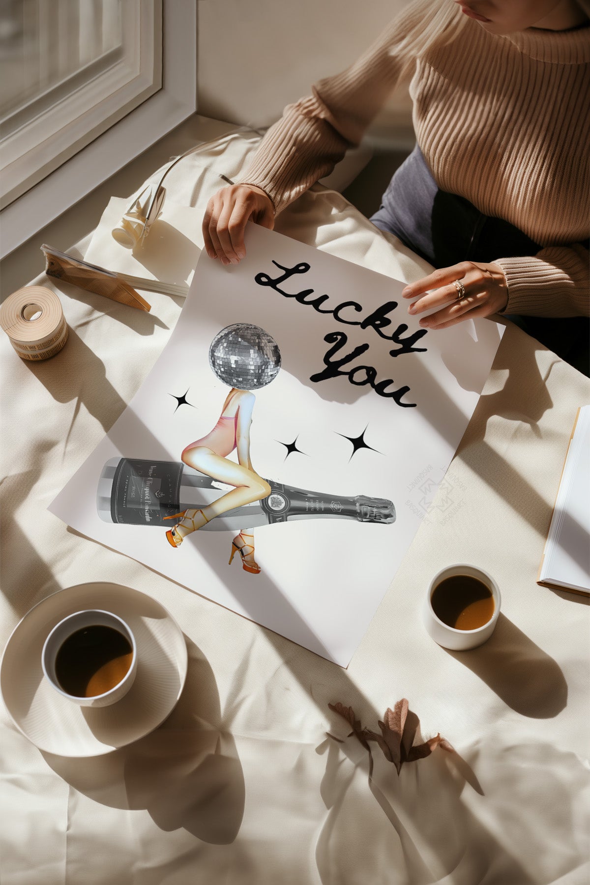Lucky You Serisi Poster, Duvar Dekoru No:110