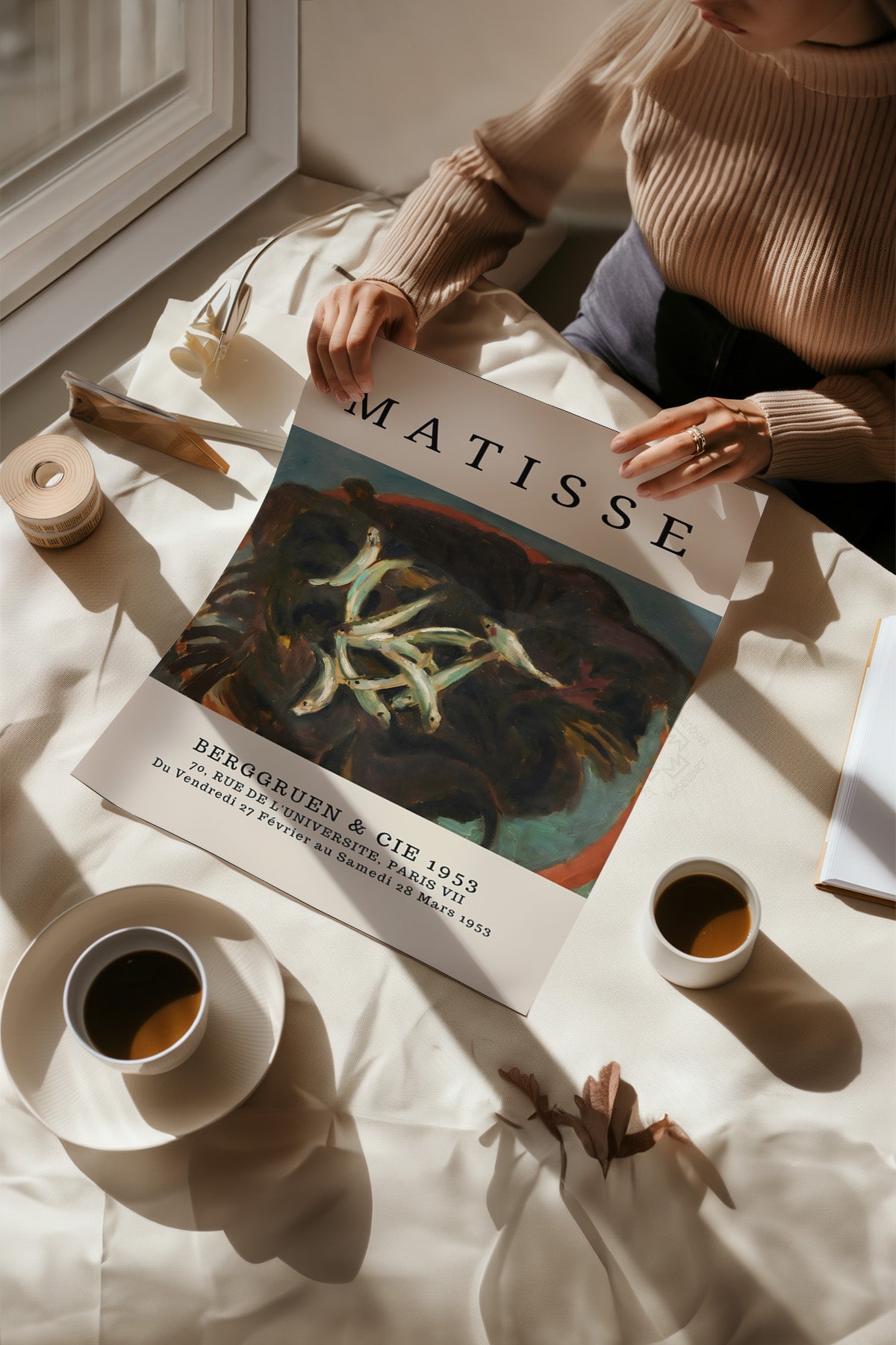 Henri Matisse Serisi Poster, Duvar Dekoru No:4