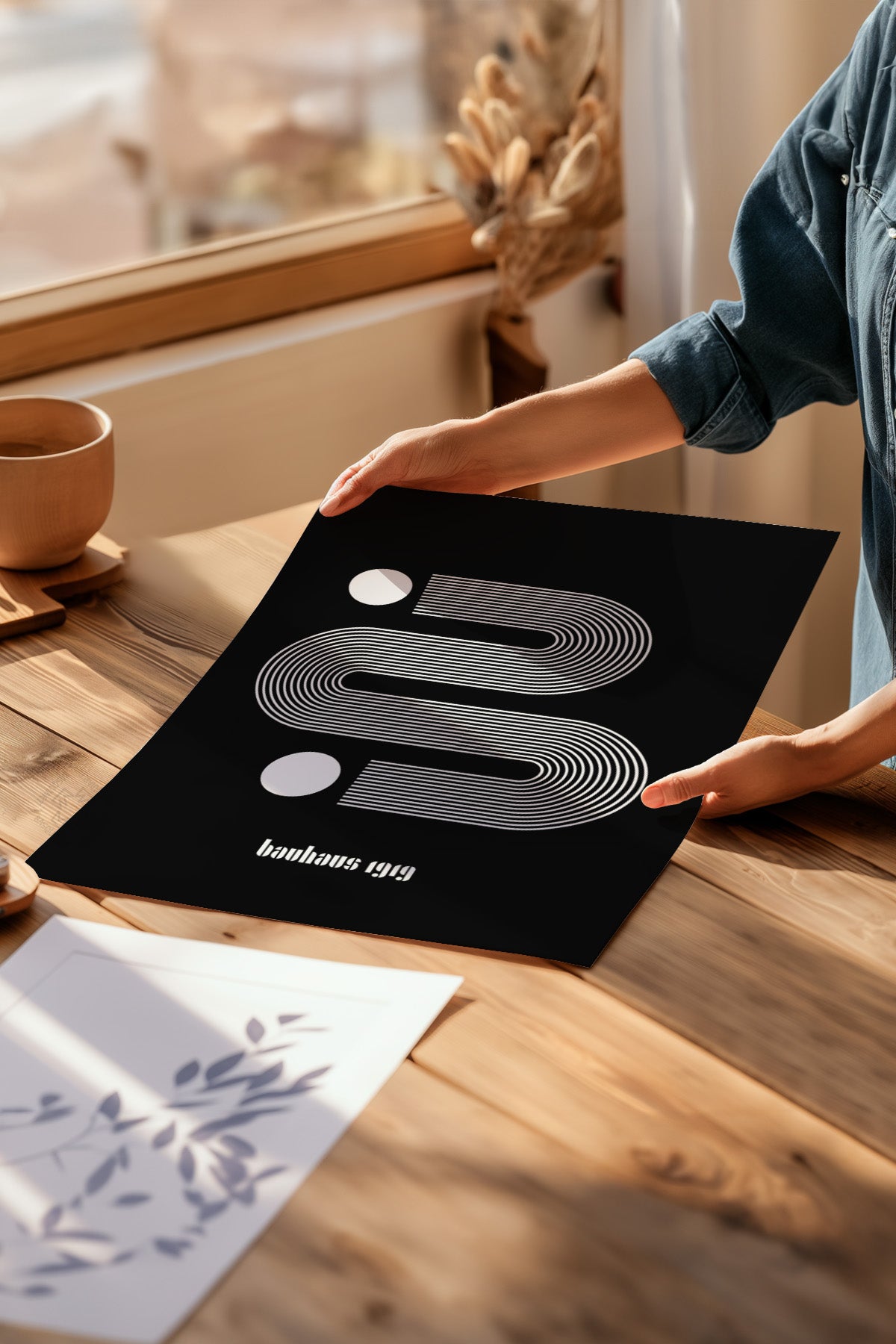 Bauhaus Serisi Poster, Duvar Dekoru No:43