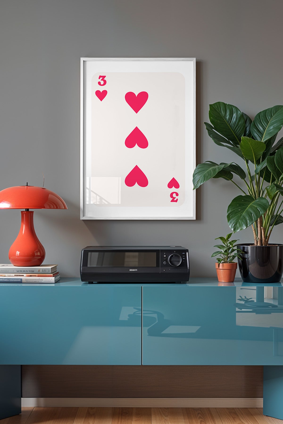 Lucky You Serisi Beyaz Çerçeveli Poster, Tablo Duvar Dekoru No:96