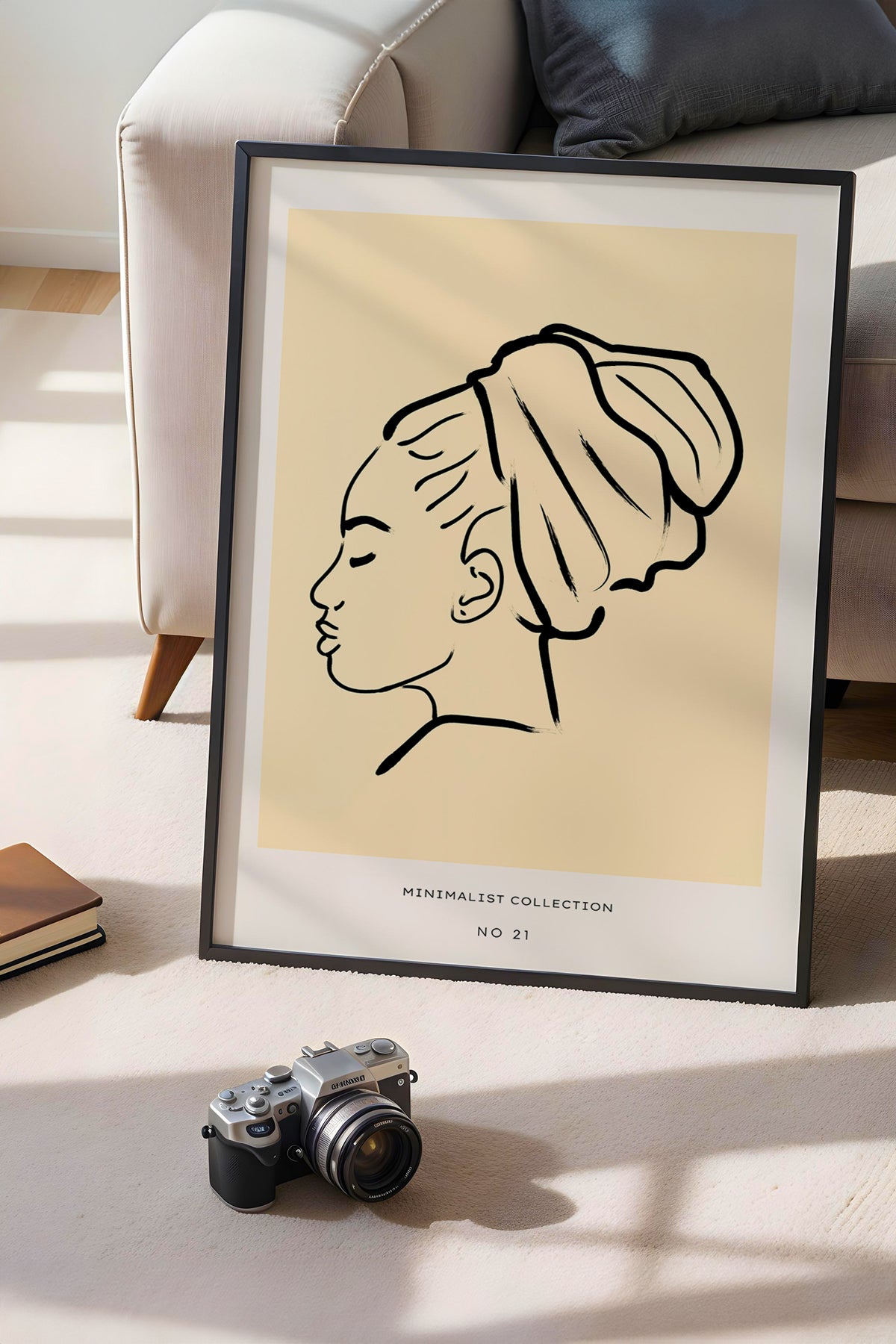 Bohemian Serisi Siyah Çerçeveli Poster, Tablo No:97