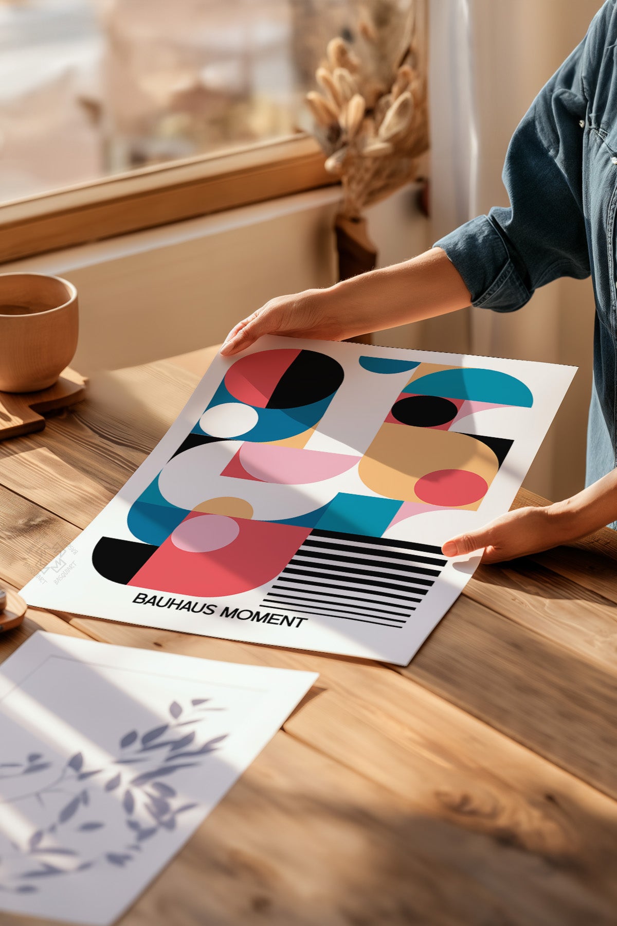Bauhaus Serisi Poster, Duvar Dekoru No:119
