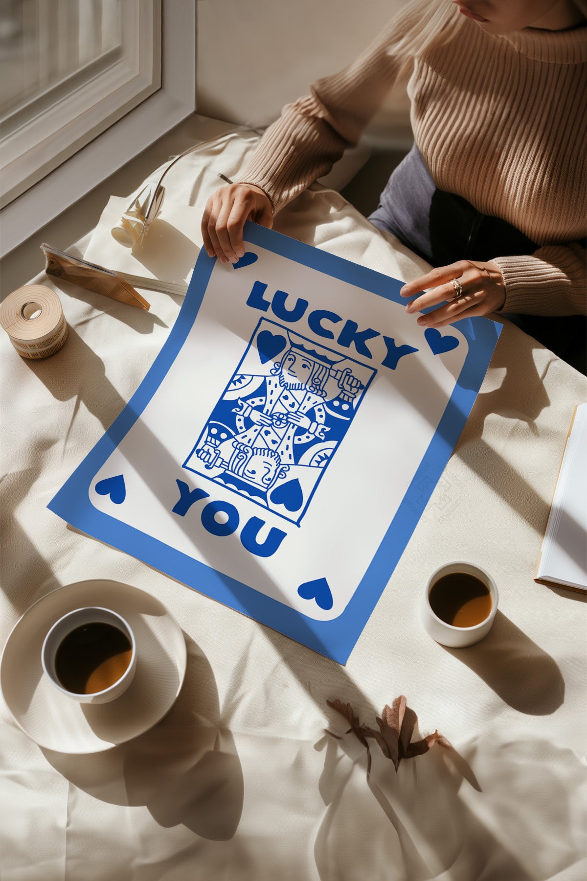 Lucky You Serisi Poster, Duvar Dekoru No:24