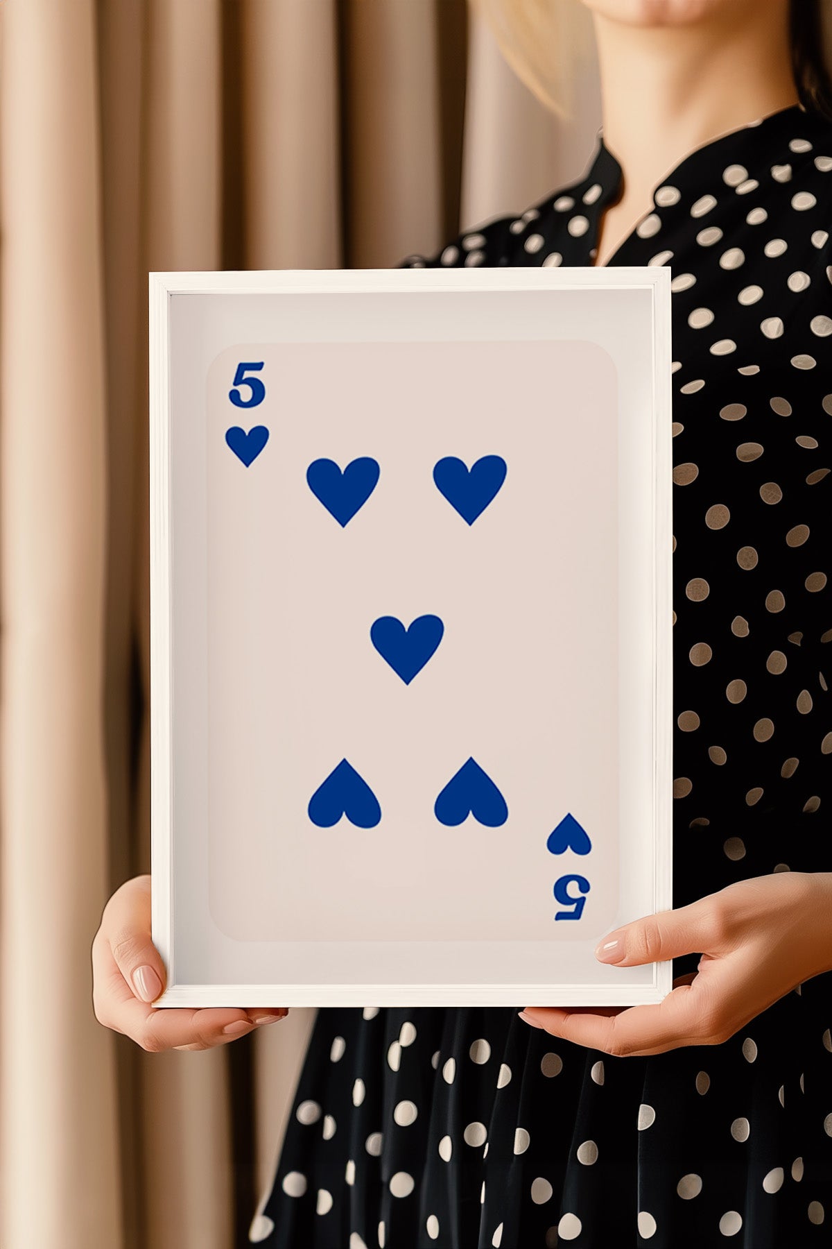 Lucky You Serisi Beyaz Çerçeveli Poster, Tablo Duvar Dekoru No:38