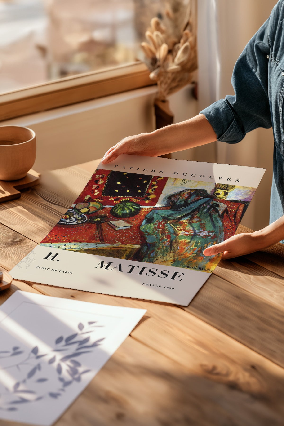 Henri Matisse Serisi Poster, Duvar Dekoru No:17