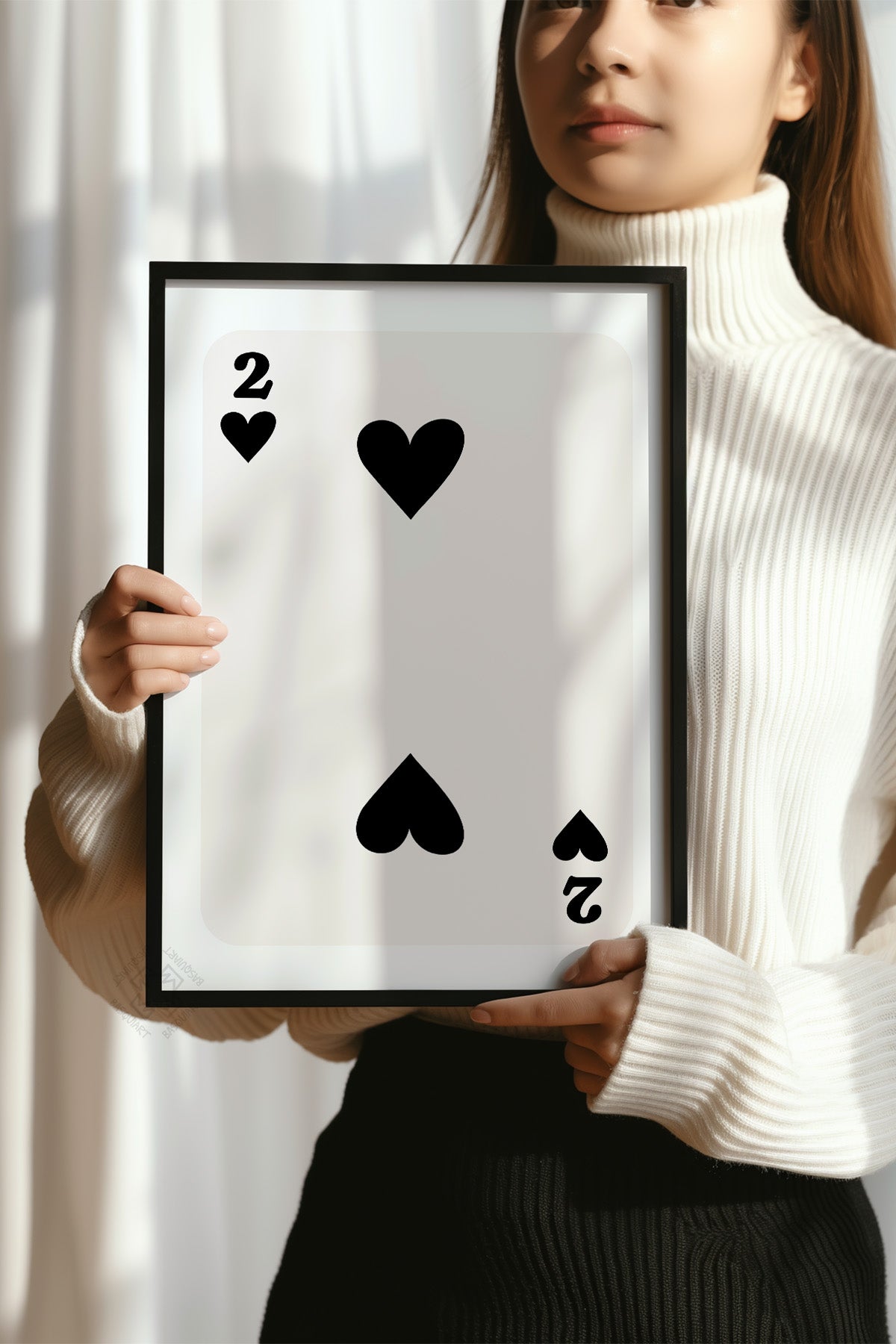 Lucky You Serisi Siyah Çerçeveli Poster, Tablo Duvar Dekoru No:116