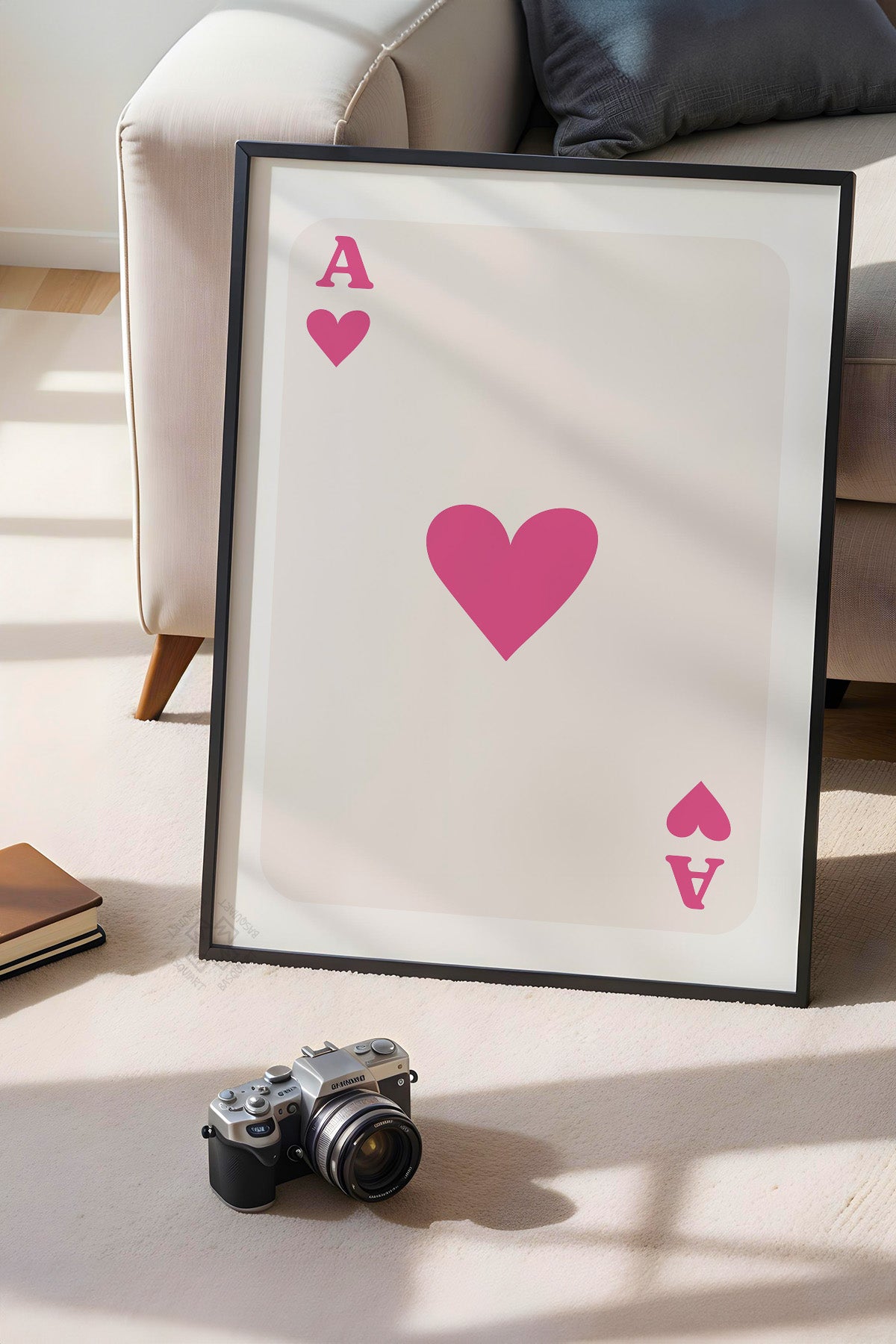Lucky You Serisi Siyah Çerçeveli Poster, Tablo Duvar Dekoru No:53