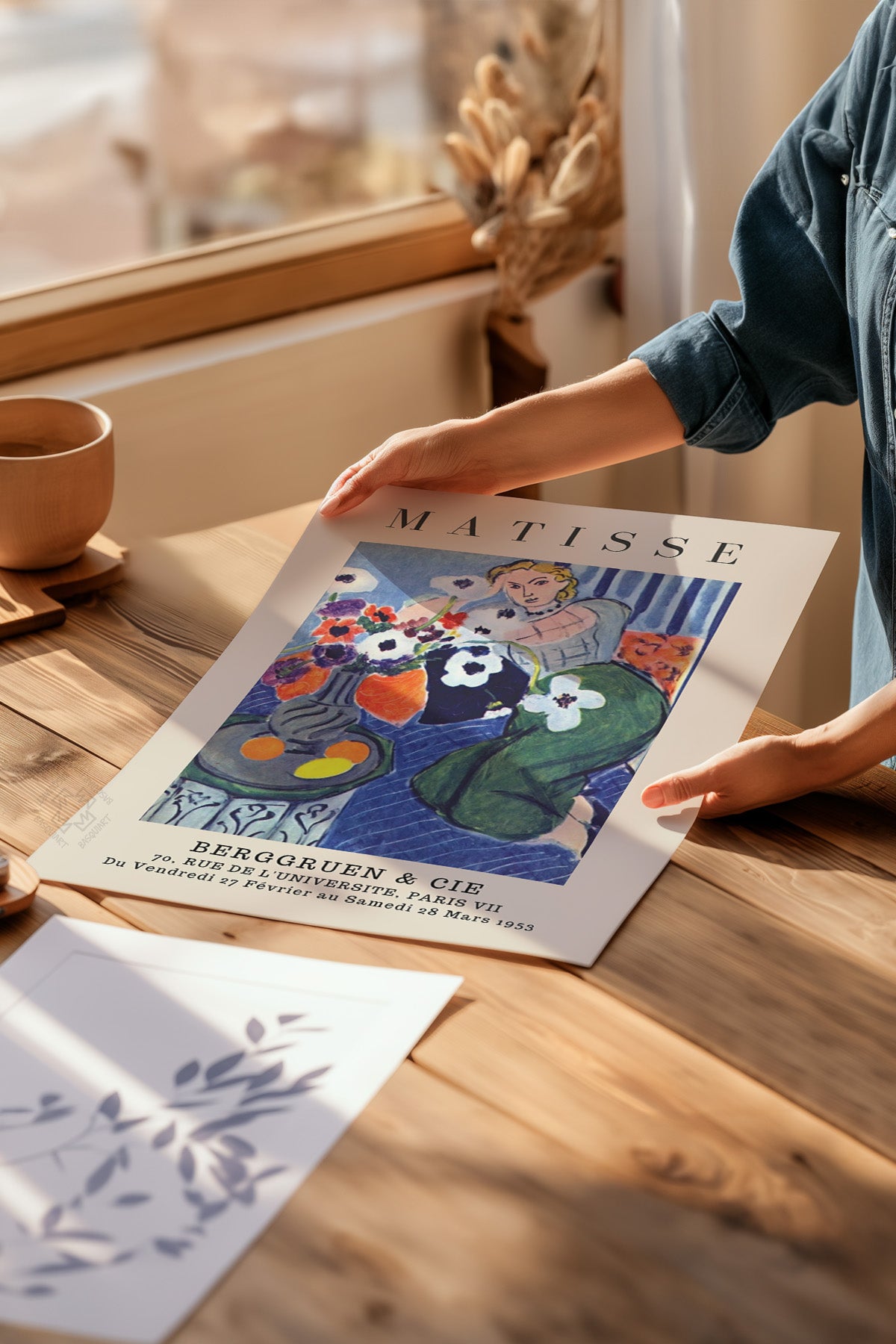 Matisse 4'lü Poster Seti, Duvar Dekoru No:54