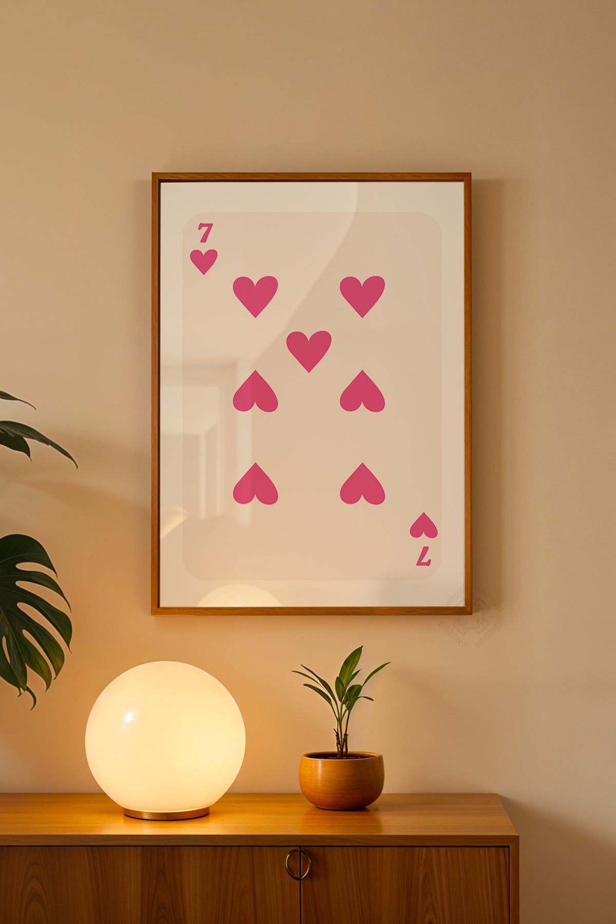 Lucky You Serisi Ahşap Çerçeveli Poster, Tablo Duvar Dekoru No:59