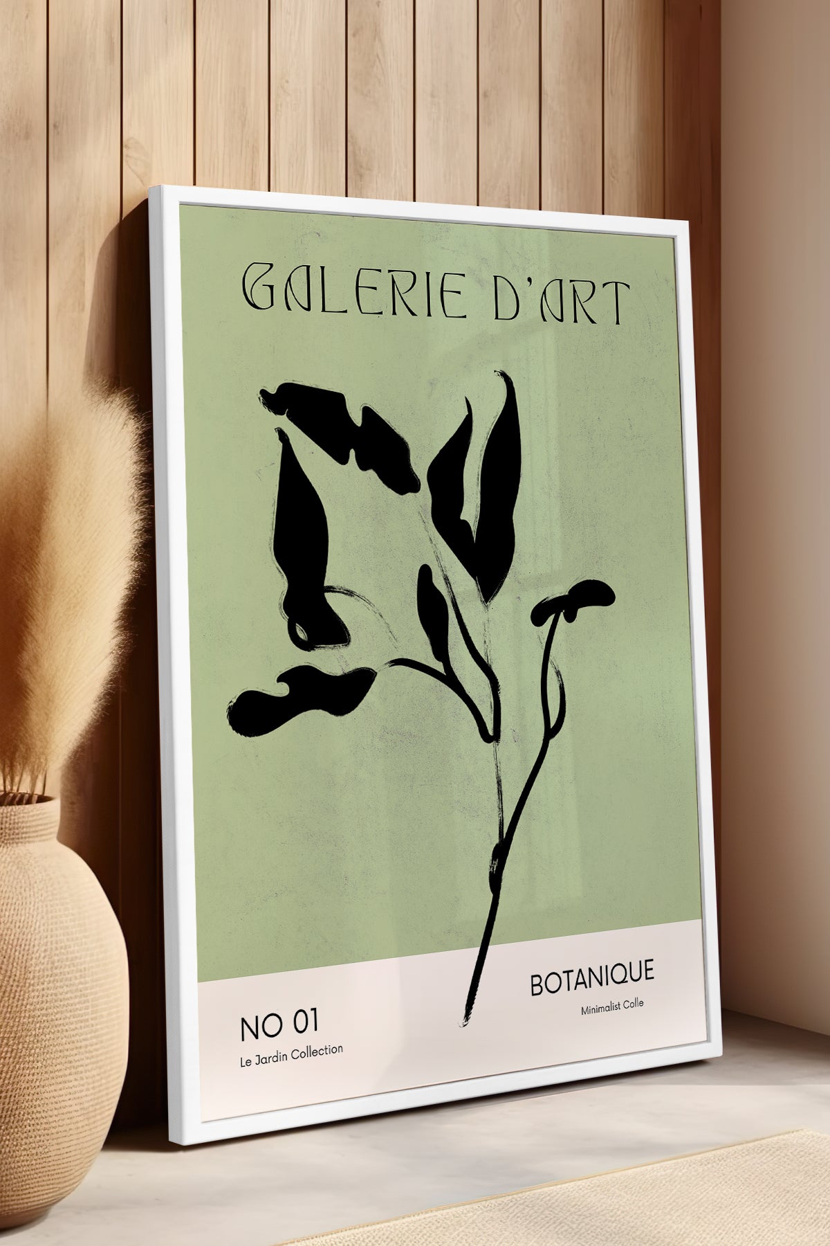 Bohemian Serisi Beyaz Çerçeveli Poster, Tablo No:46