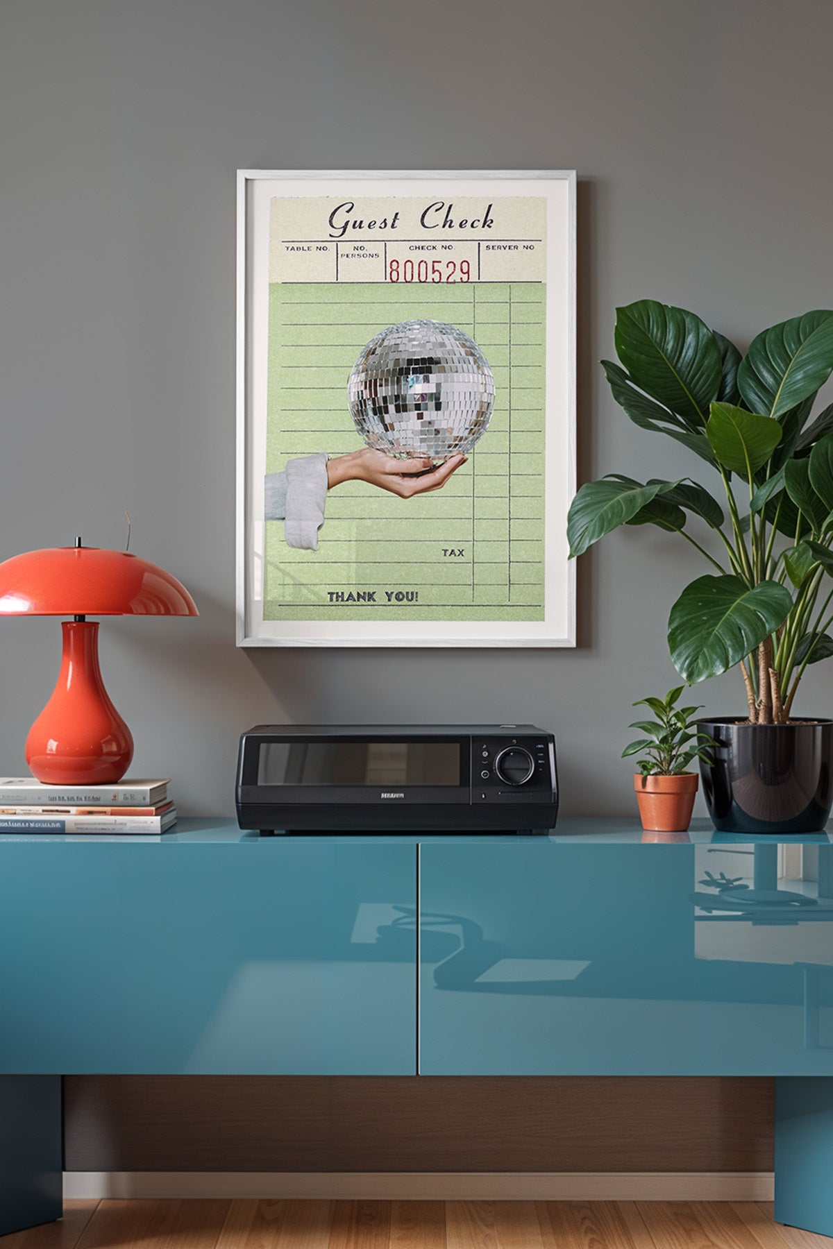 Lucky You Serisi Beyaz Çerçeveli Poster, Tablo Duvar Dekoru No:135
