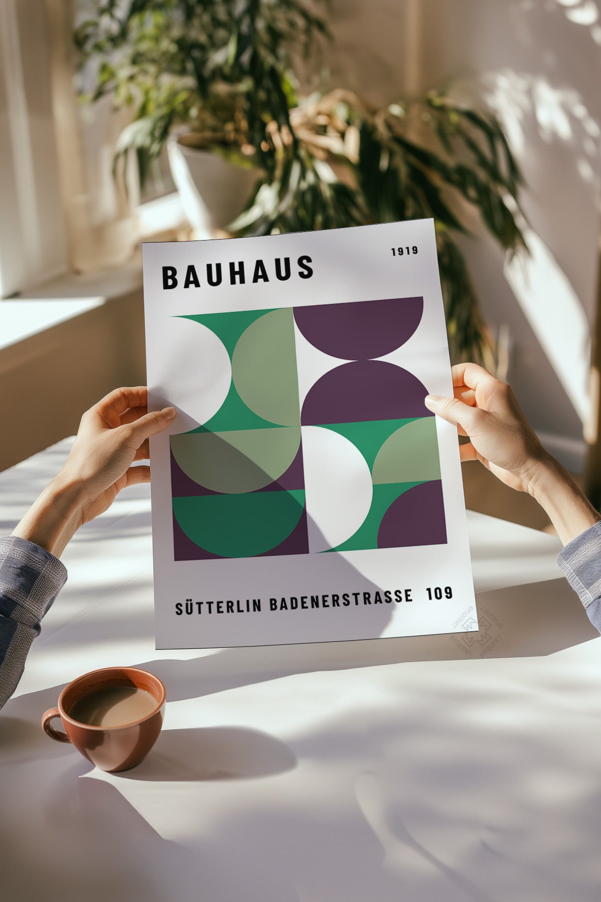 Bauhaus Serisi Poster, Duvar Dekoru No:92