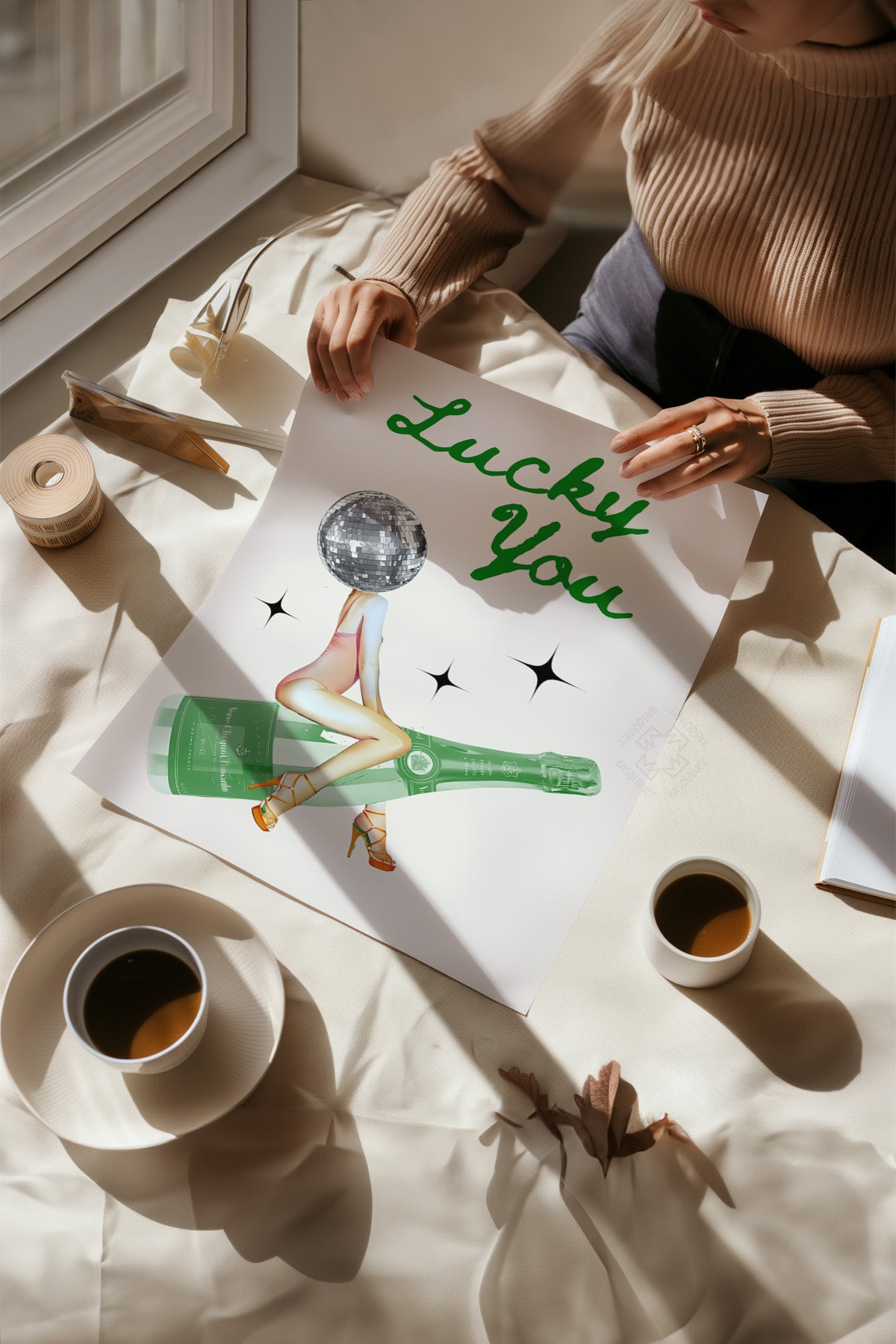 Lucky You Serisi Poster, Duvar Dekoru No:134
