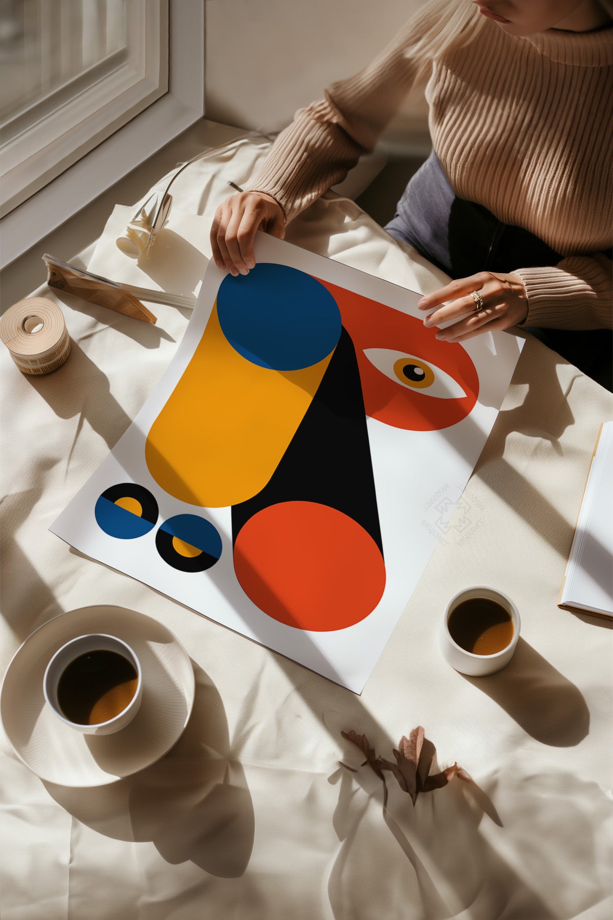 Bauhaus Serisi Poster, Duvar Dekoru No:5