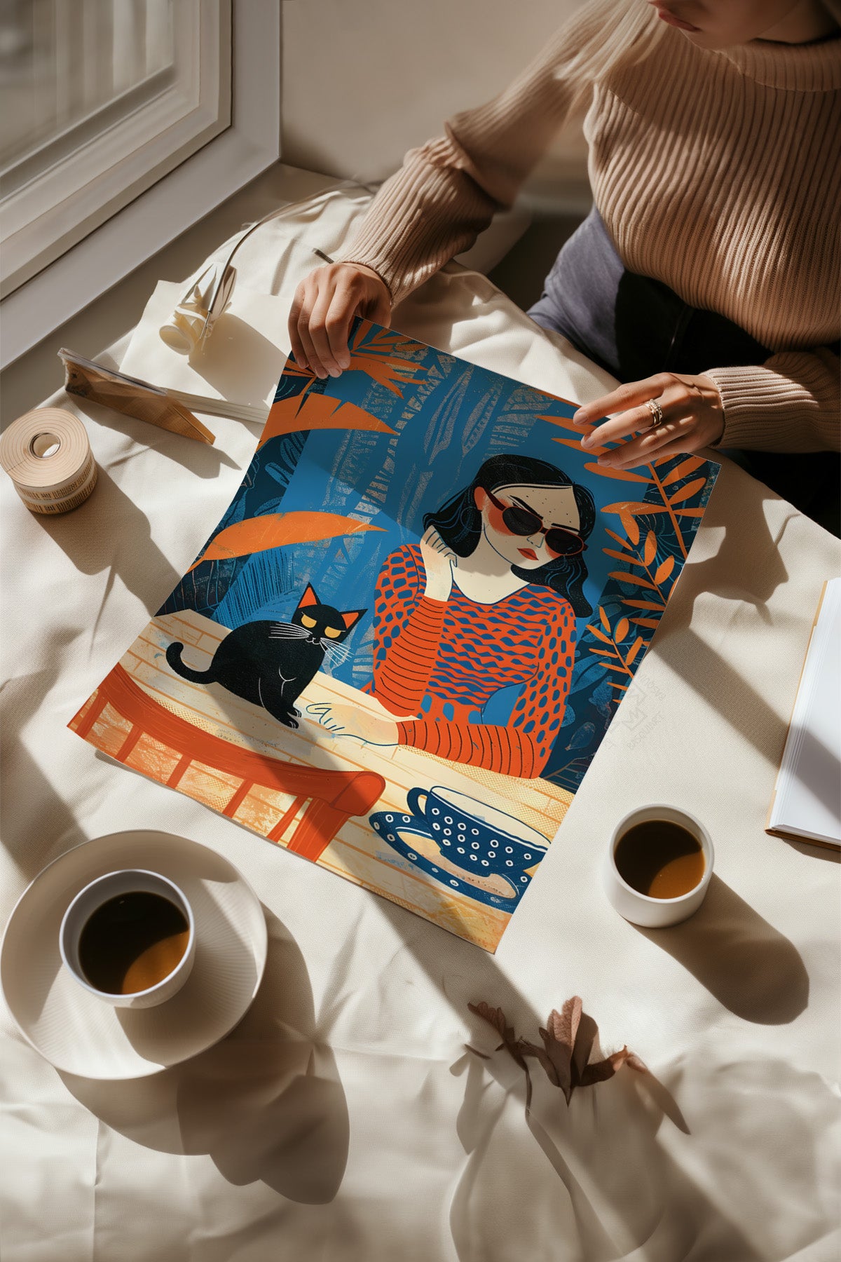 Oscar Wilde 2'li Poster Seti, Sanatsal Dekor No:3