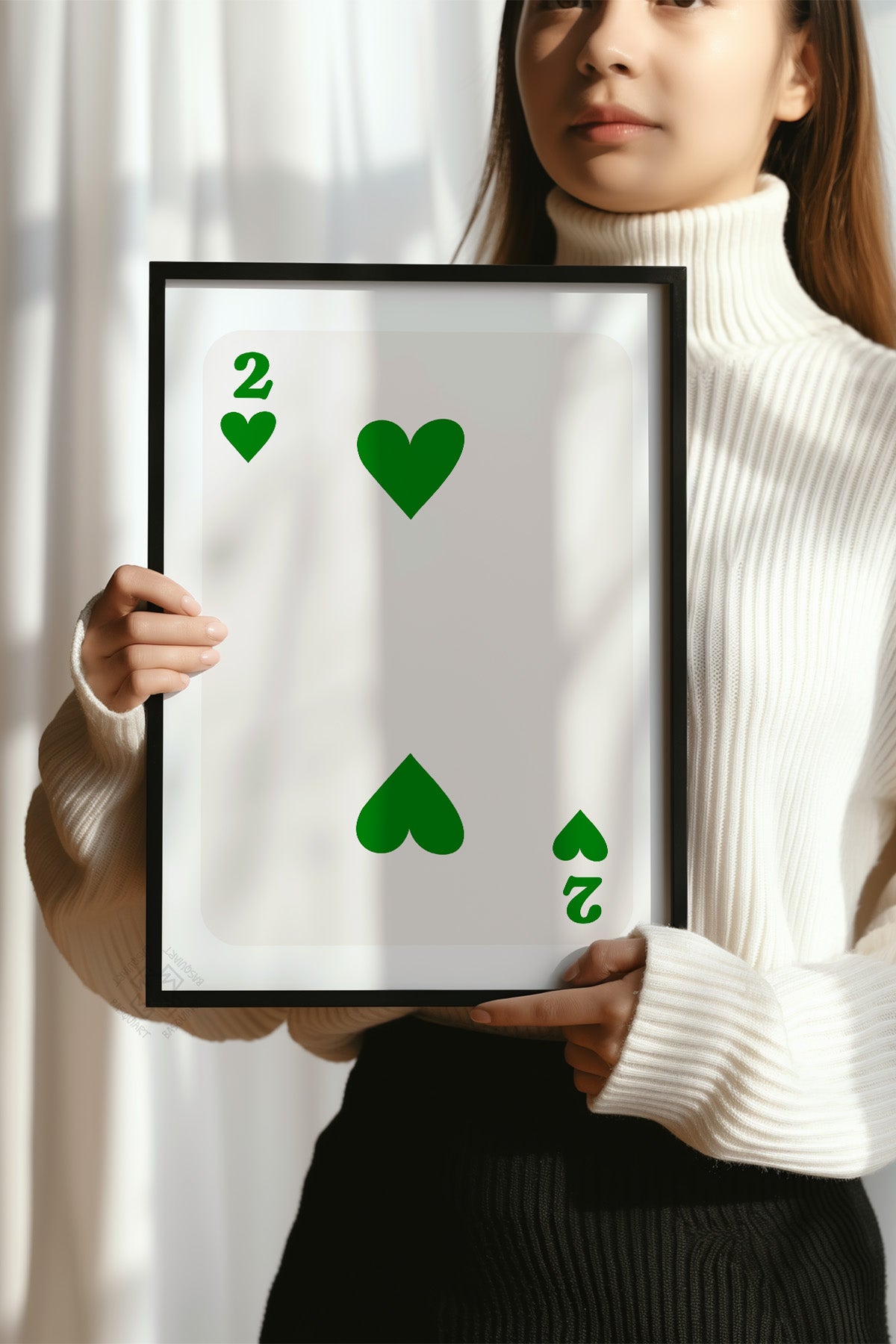 Lucky You Serisi Siyah Çerçeveli Poster, Tablo Duvar Dekoru No:139