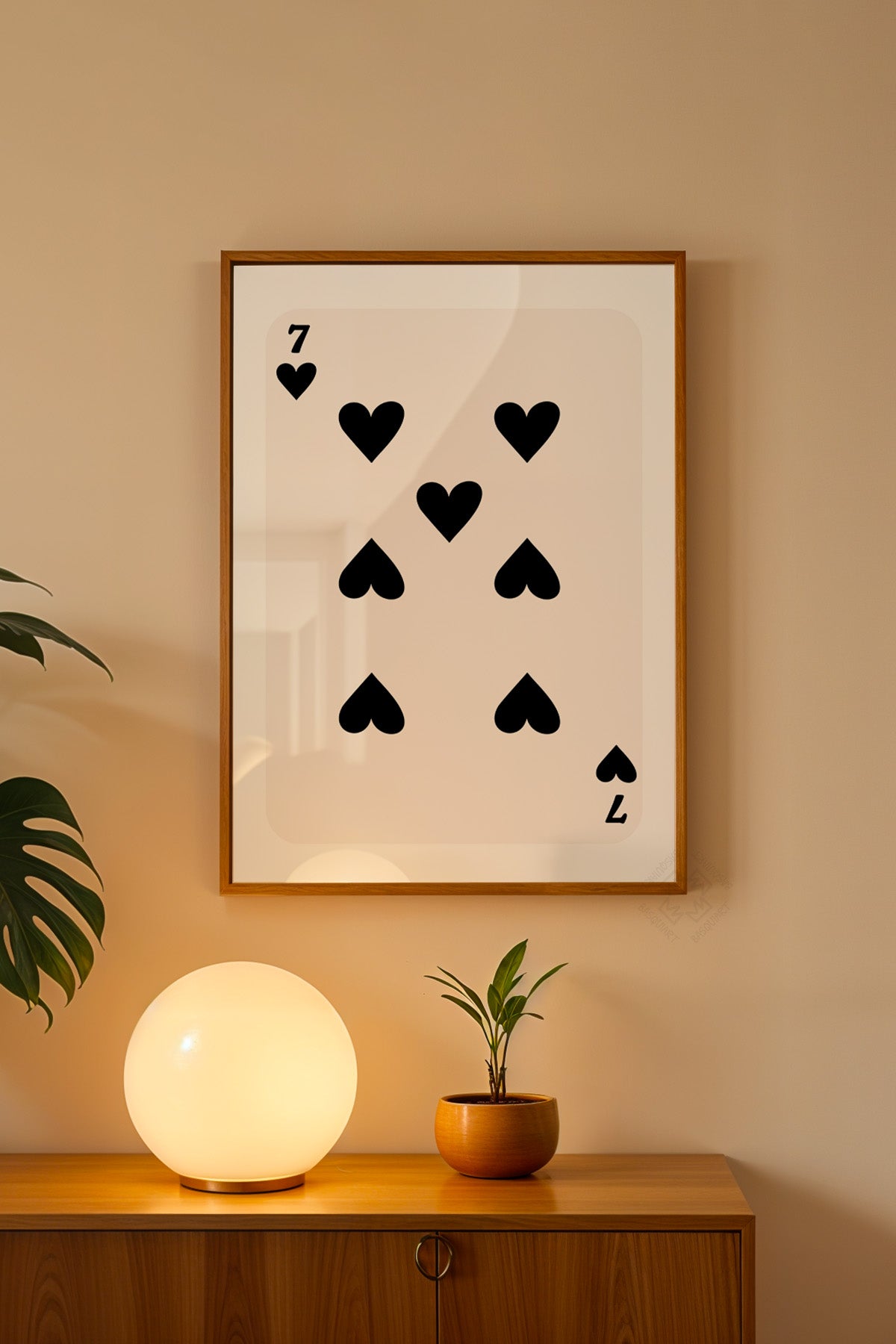 Lucky You Serisi Ahşap Çerçeveli Poster, Tablo Duvar Dekoru No:121