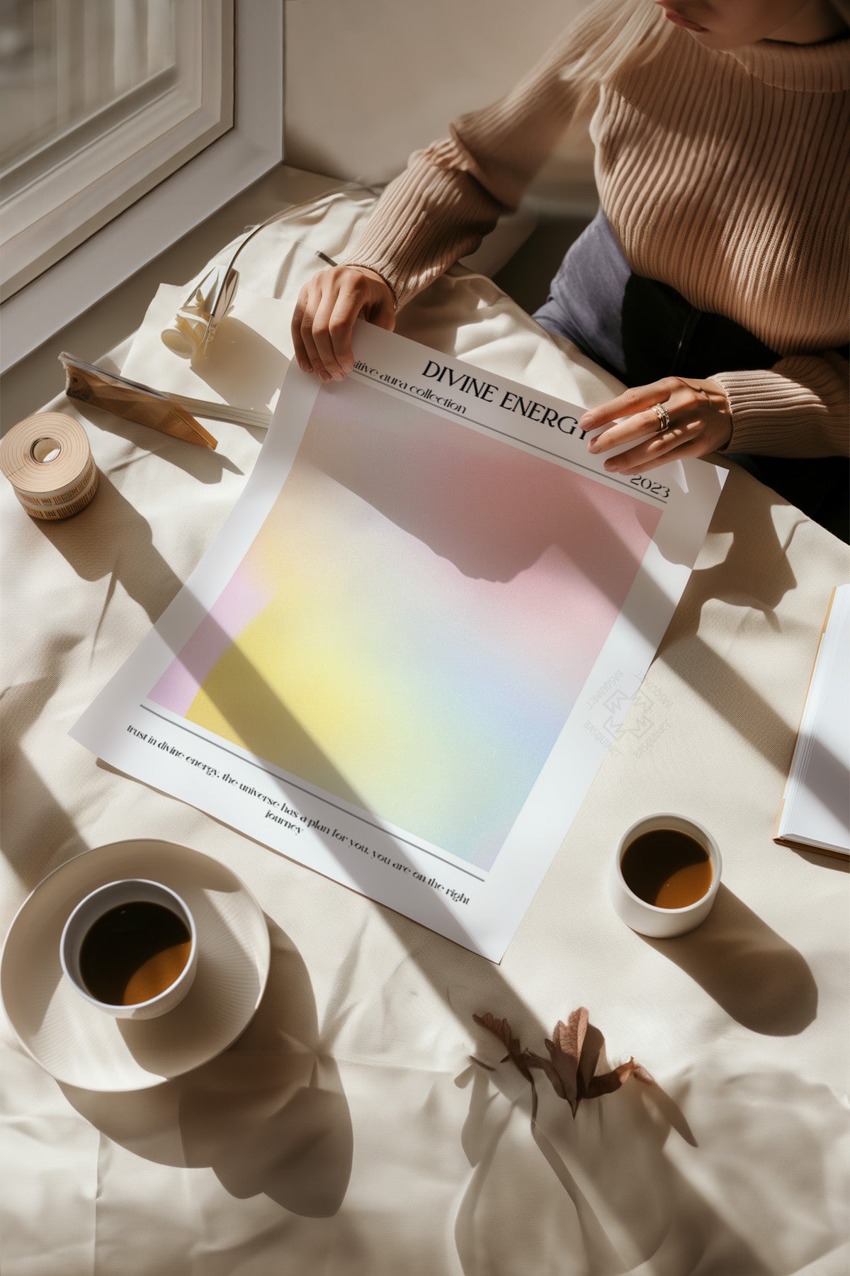 Aura Serisi Poster Seti, Duvar Dekoru No:52