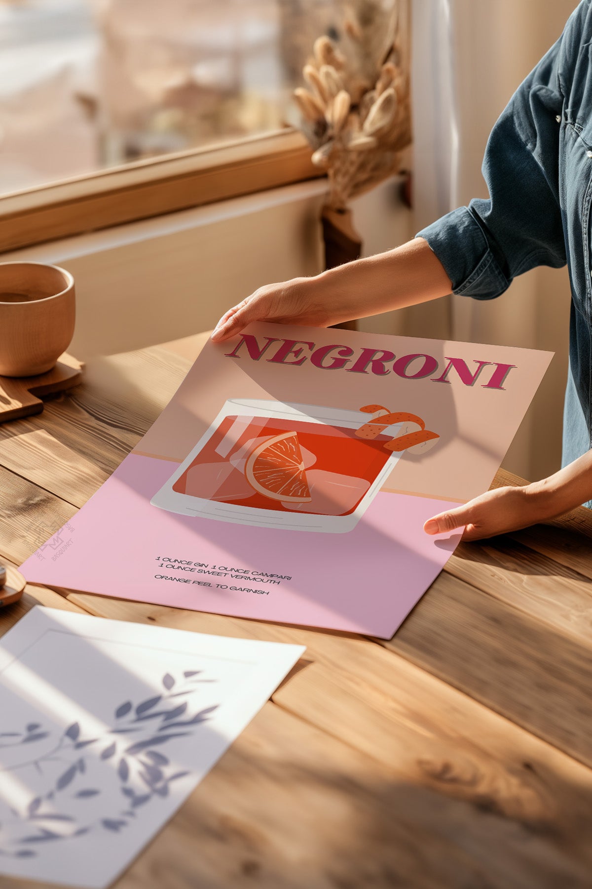 Kokteyl Serisi Poster, Cafe, Restoran, Mutfak Duvar Dekoru No:55