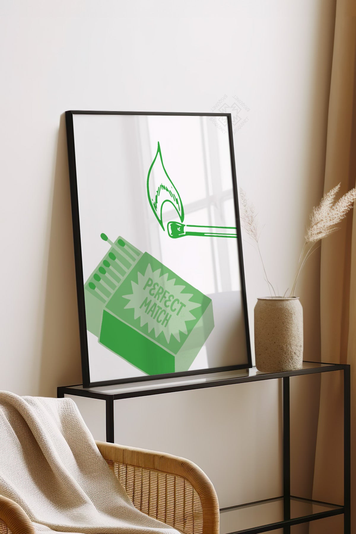Lucky You Serisi Siyah Çerçeveli Poster, Tablo Duvar Dekoru No:129
