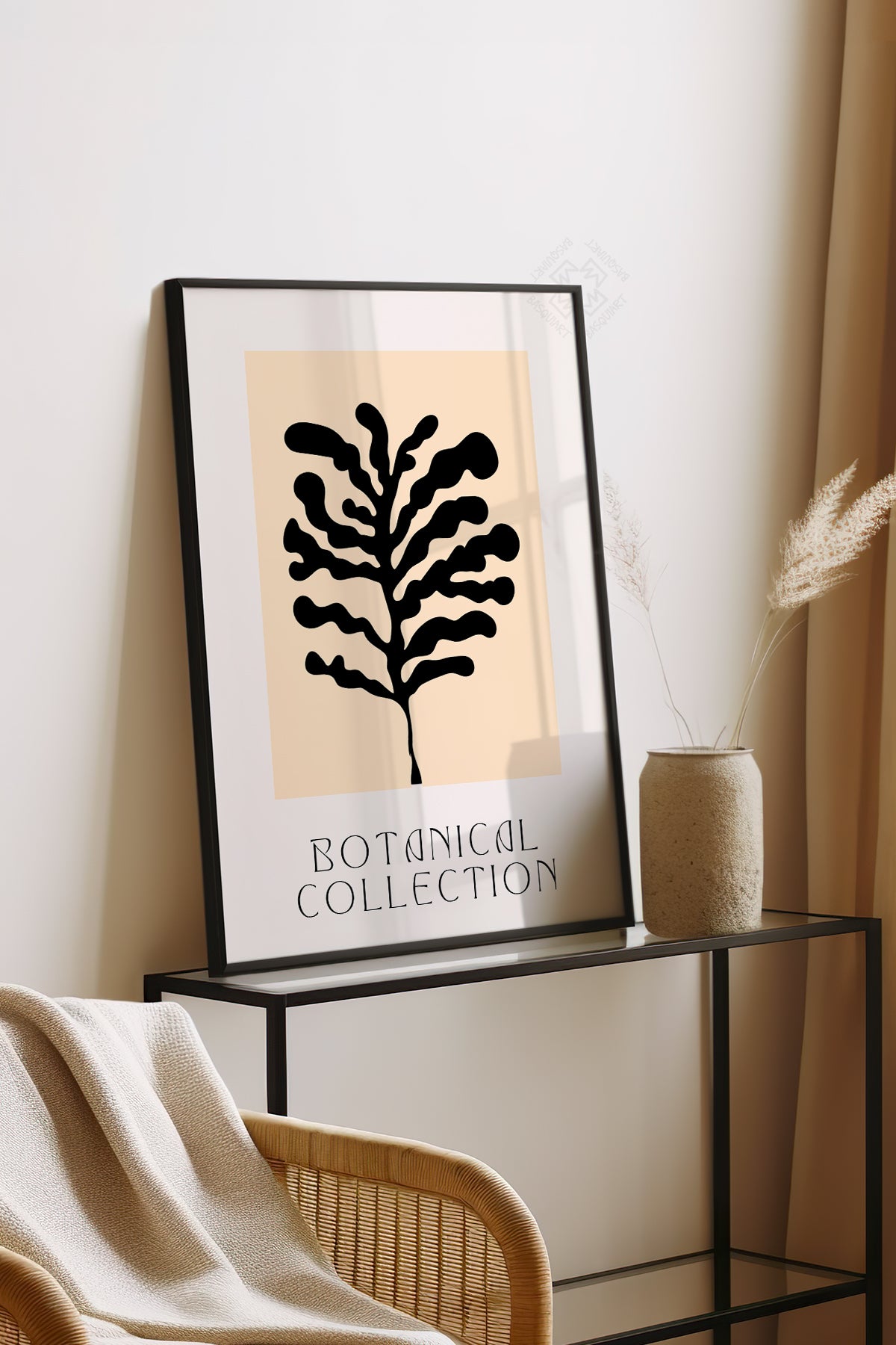 Bohemian Serisi Siyah Çerçeveli Poster, Tablo No:123