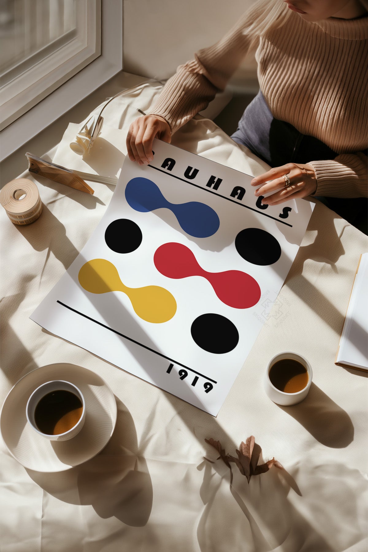 Bauhaus Serisi Poster, Duvar Dekoru No:54