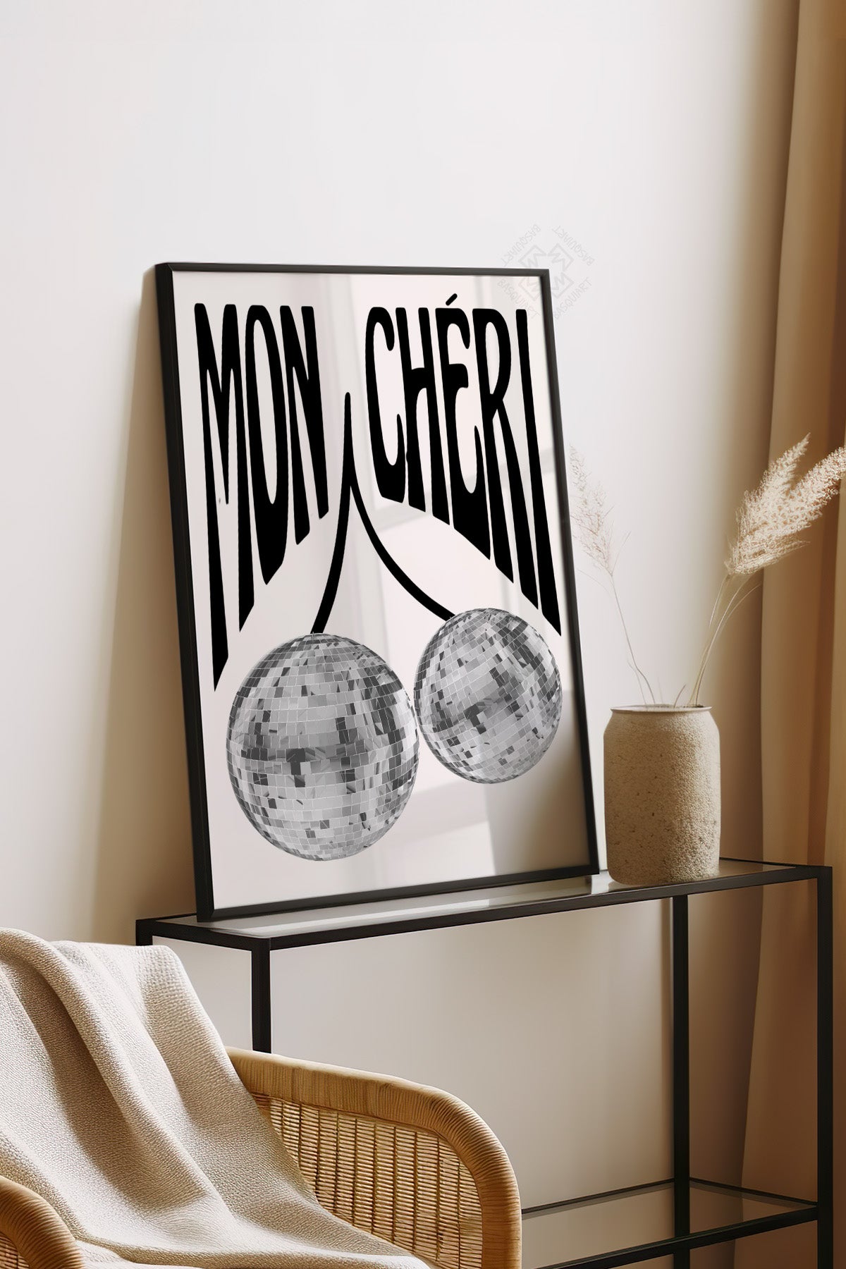Lucky You Serisi Siyah Çerçeveli Poster, Tablo Duvar Dekoru No:109