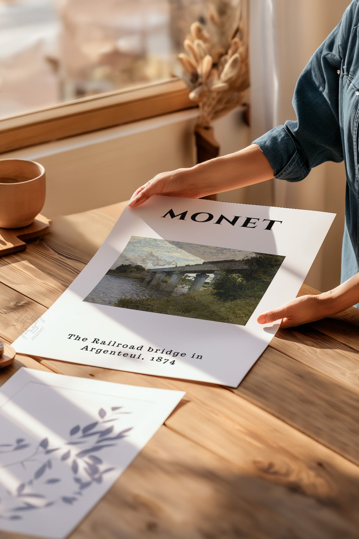 Claude Monet Serisi Poster, Duvar Dekoru No:9