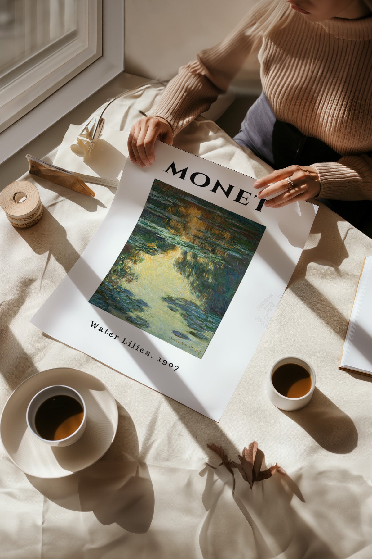 Claude Monet Serisi Poster, Duvar Dekoru No:11