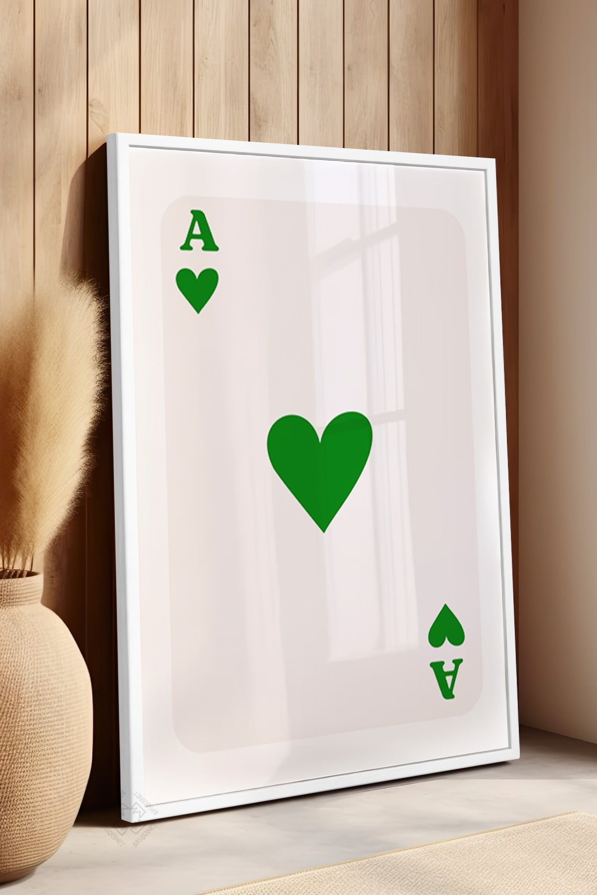 Lucky You Serisi Beyaz Çerçeveli Poster, Tablo Duvar Dekoru No:138